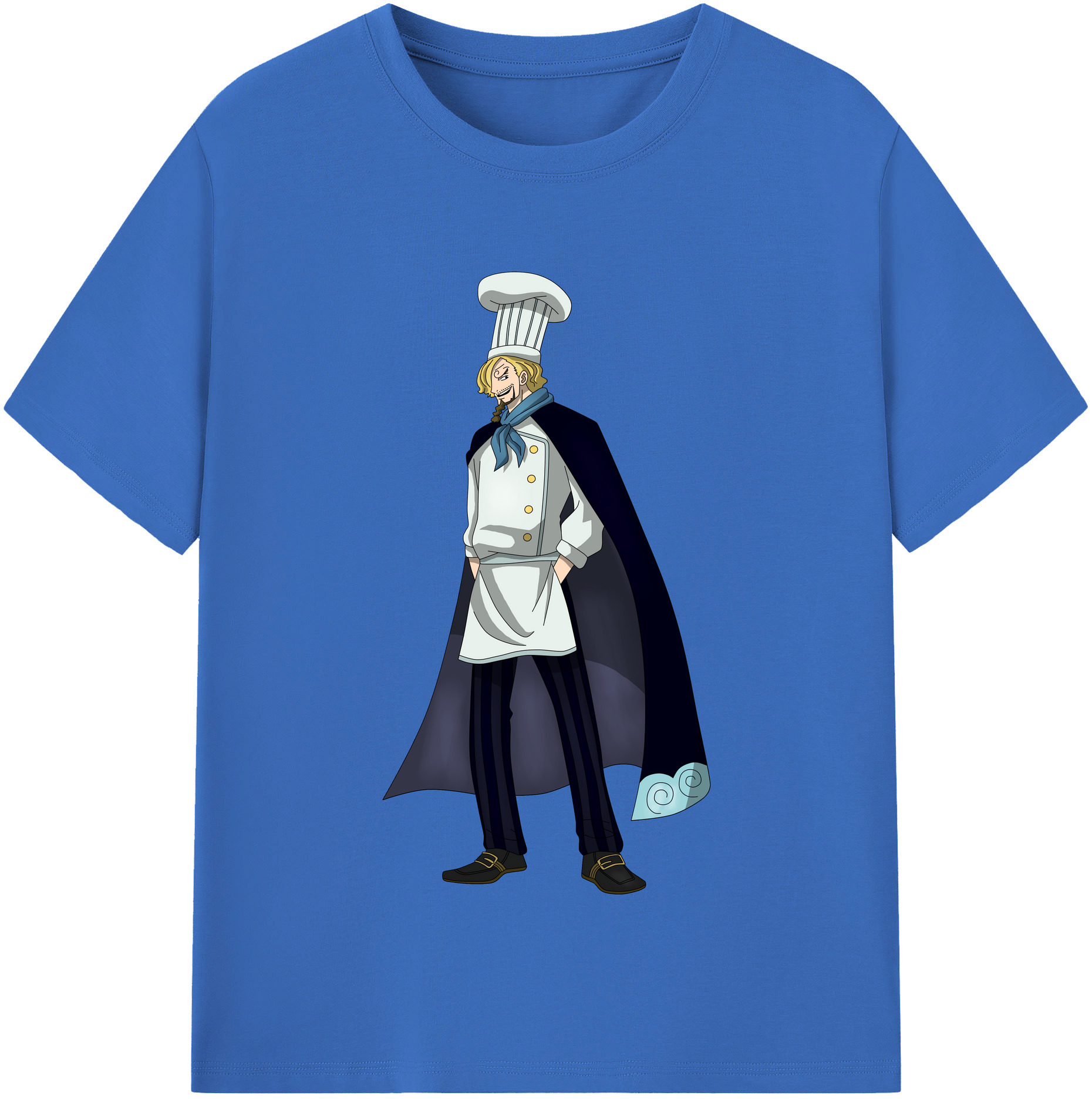 ワンピース サンジ ONE PIECE Sanji 綿100％半袖Tシャツ（フロントプリント）