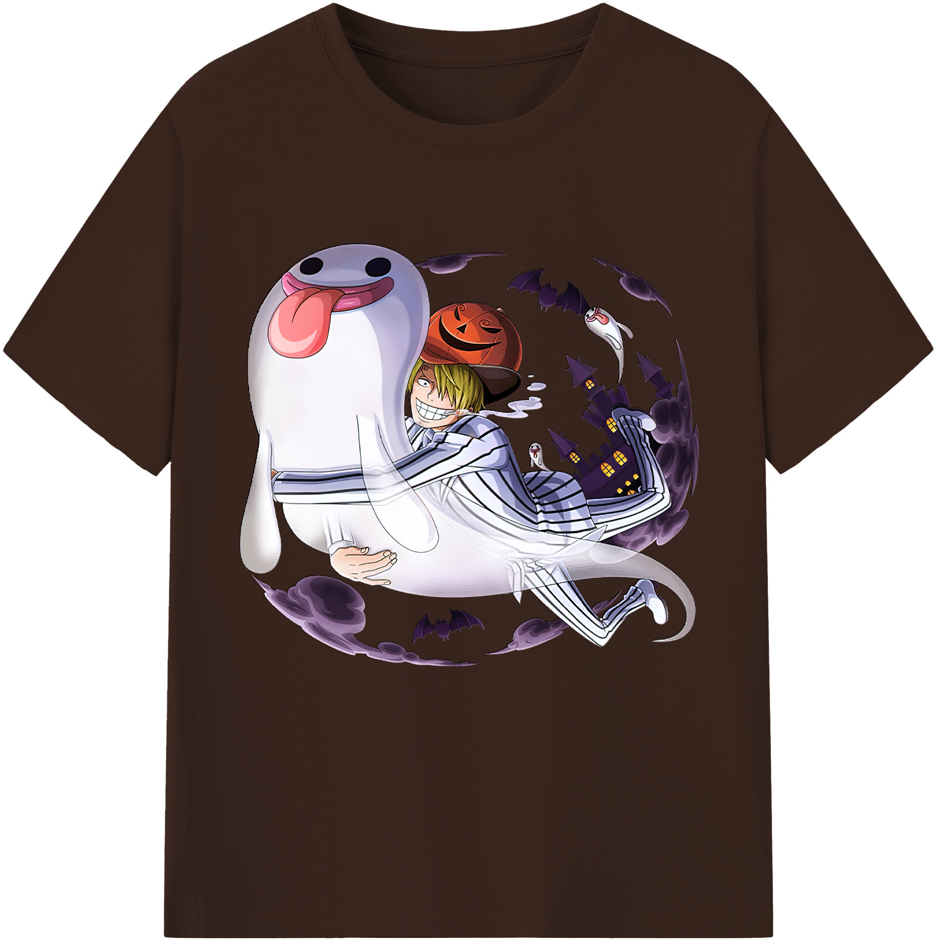ワンピース サンジ ONE PIECE Sanji 綿100％半袖Tシャツ（フロントプリント）