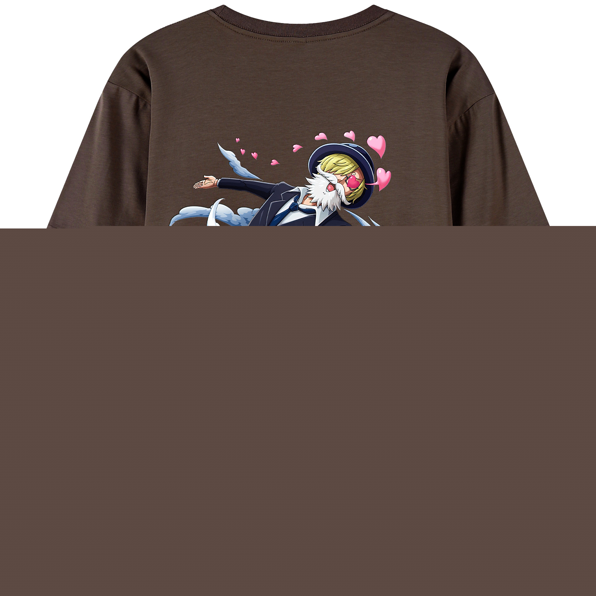 ワンピース サンジ ONE PIECE Sanji 綿100％半袖Tシャツ（背面プリント）