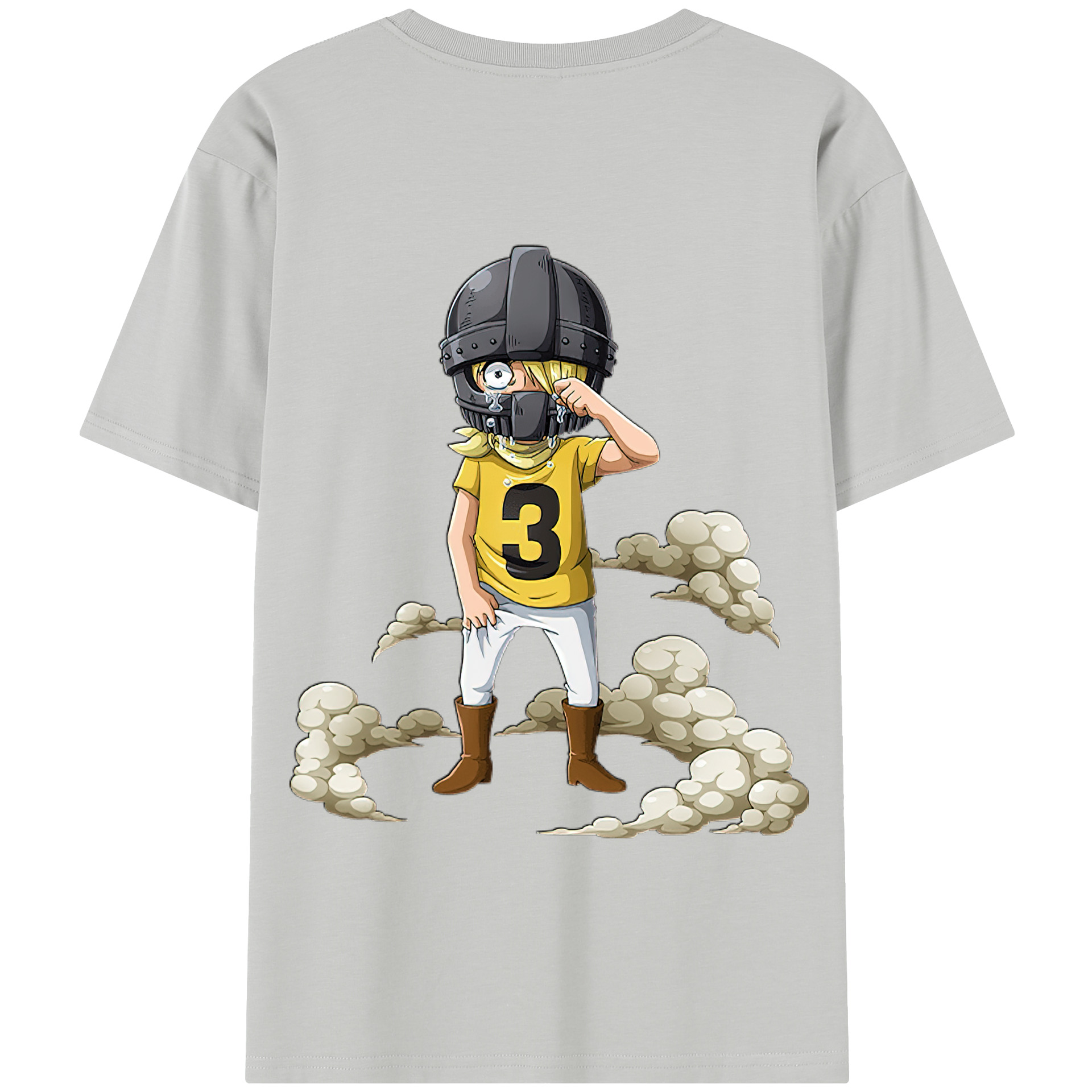 ワンピース サンジ ONE PIECE Sanji 綿100％半袖Tシャツ（背面プリント）