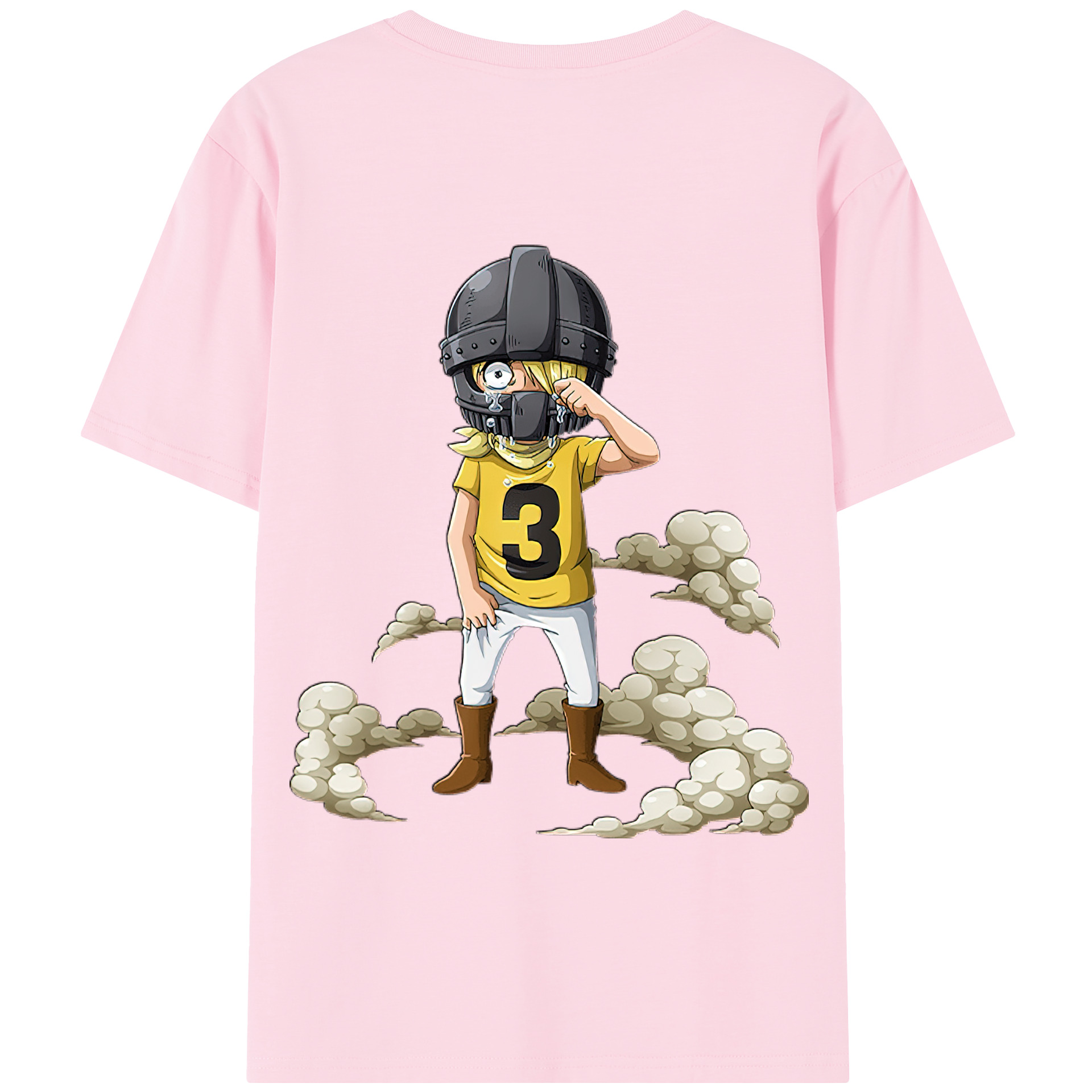 ワンピース サンジ ONE PIECE Sanji 綿100％半袖Tシャツ（背面プリント）