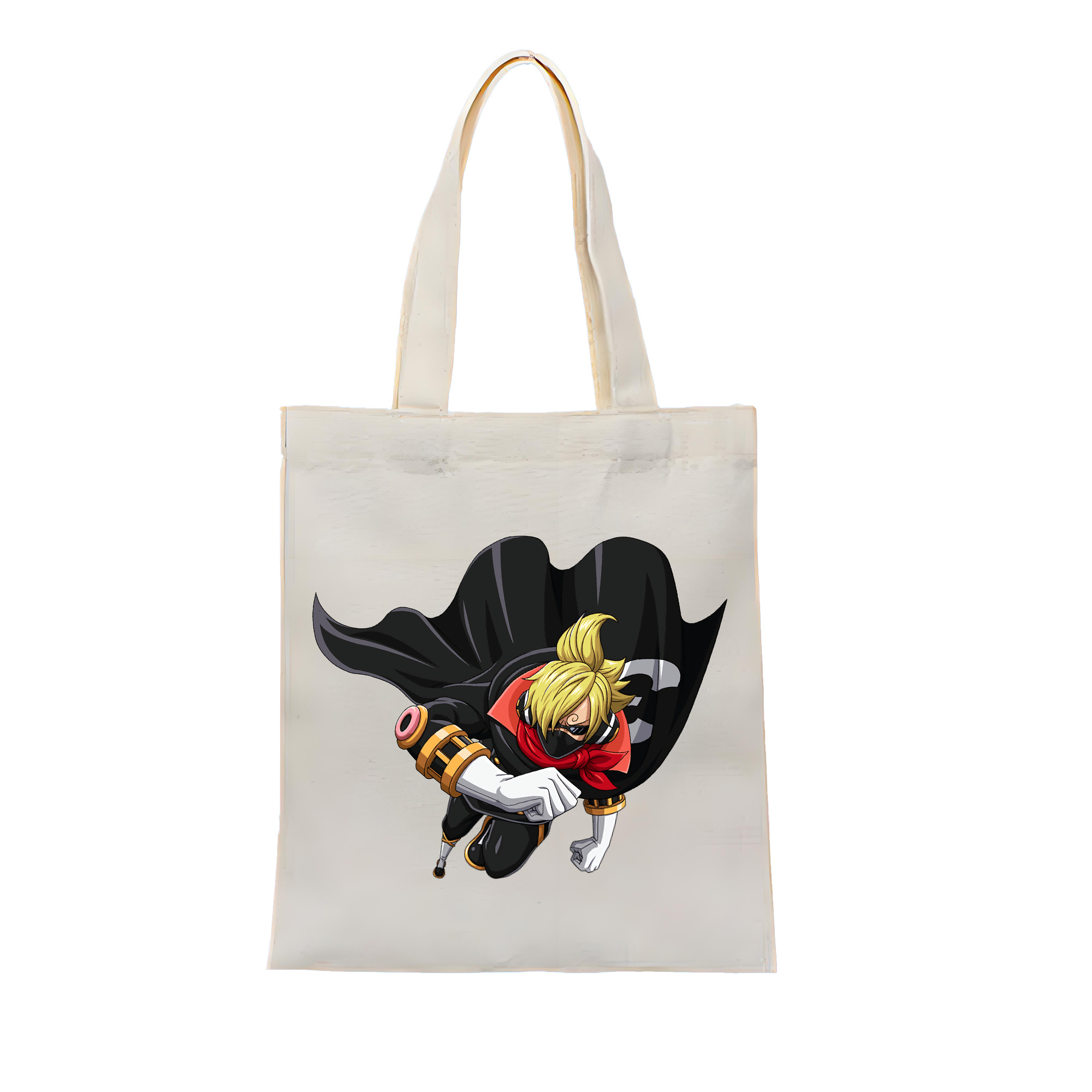 ワンピース サンジ ONE PIECE Sanji 縦型キャンバス生地手提げバッグ　トートバッグ