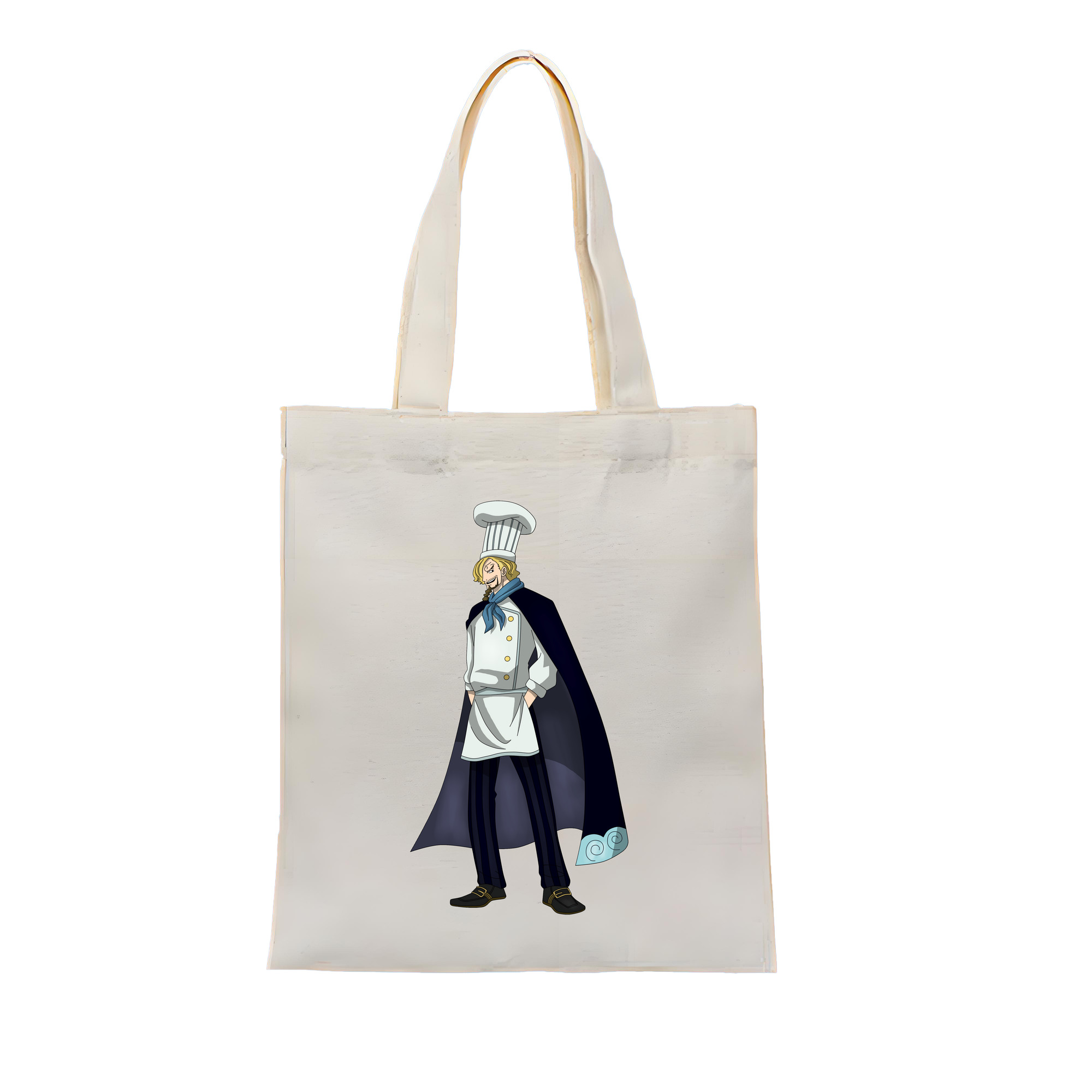 ワンピース サンジ ONE PIECE Sanji 縦型キャンバス生地手提げバッグ　トートバッグ