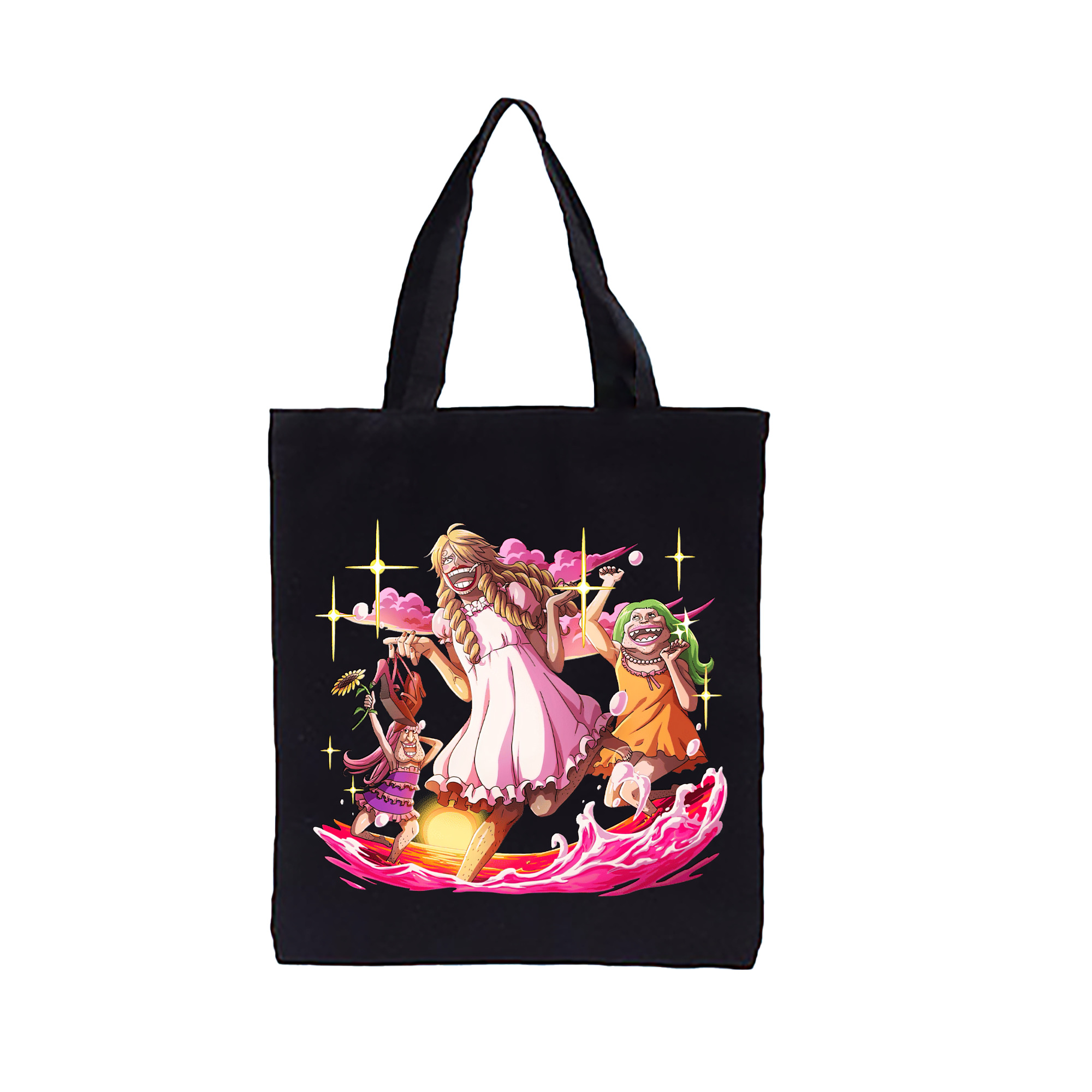 （画像用） ワンピース サンジ ONE PIECE Sanji 縦型キャンバス生地手提げバッグ　トートバッグ