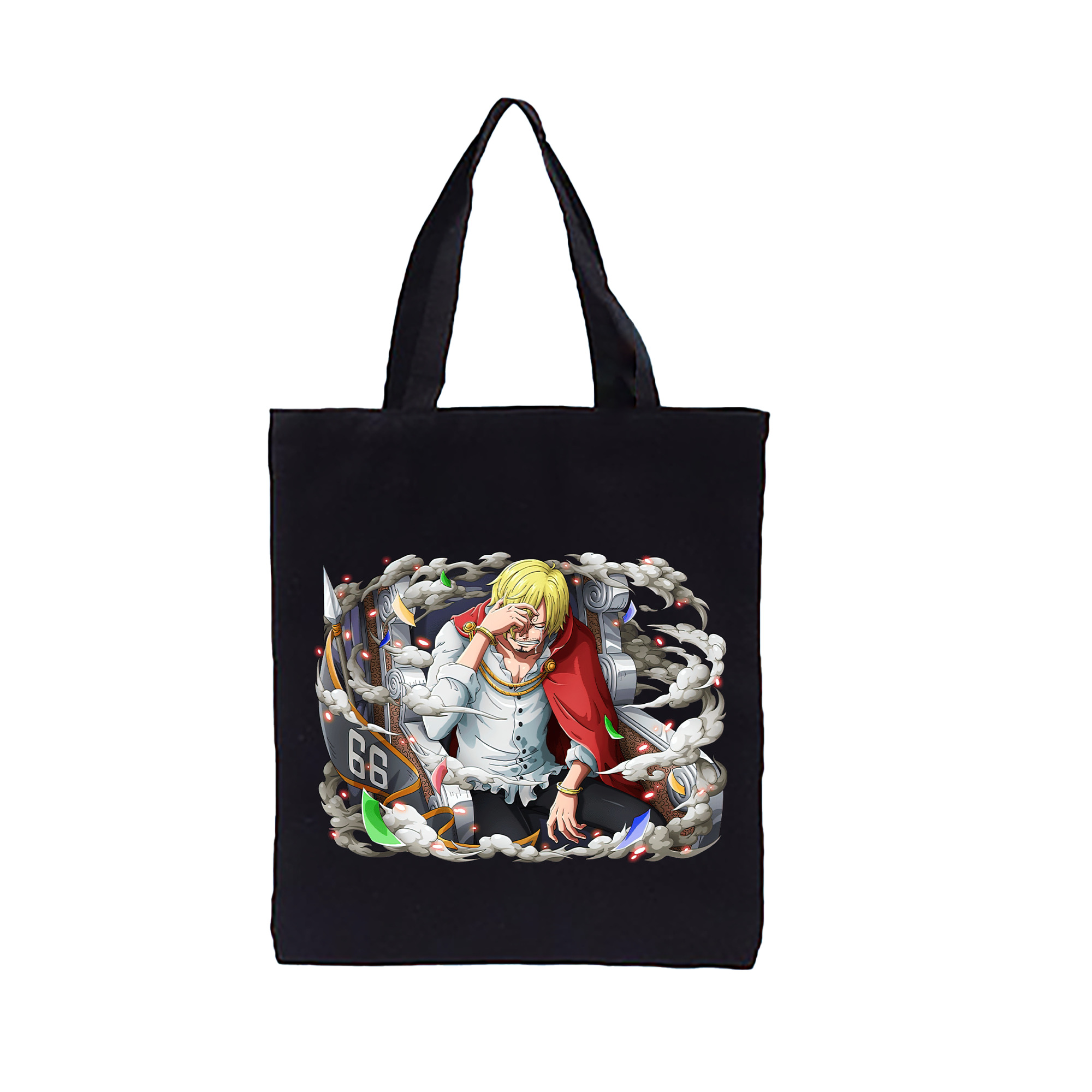 ワンピース サンジ ONE PIECE Sanji 縦型キャンバス生地手提げバッグ　トートバッグ