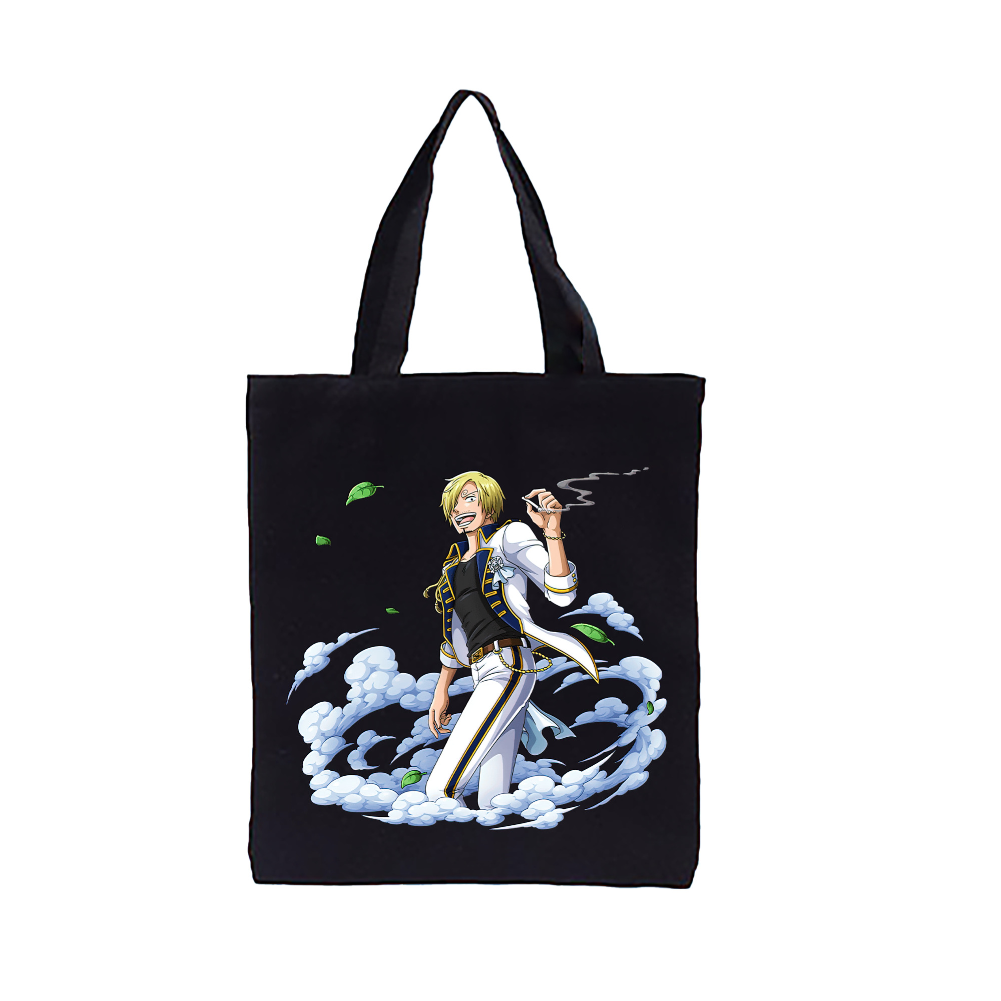 ワンピース サンジ ONE PIECE Sanji 縦型キャンバス生地手提げバッグ　トートバッグ