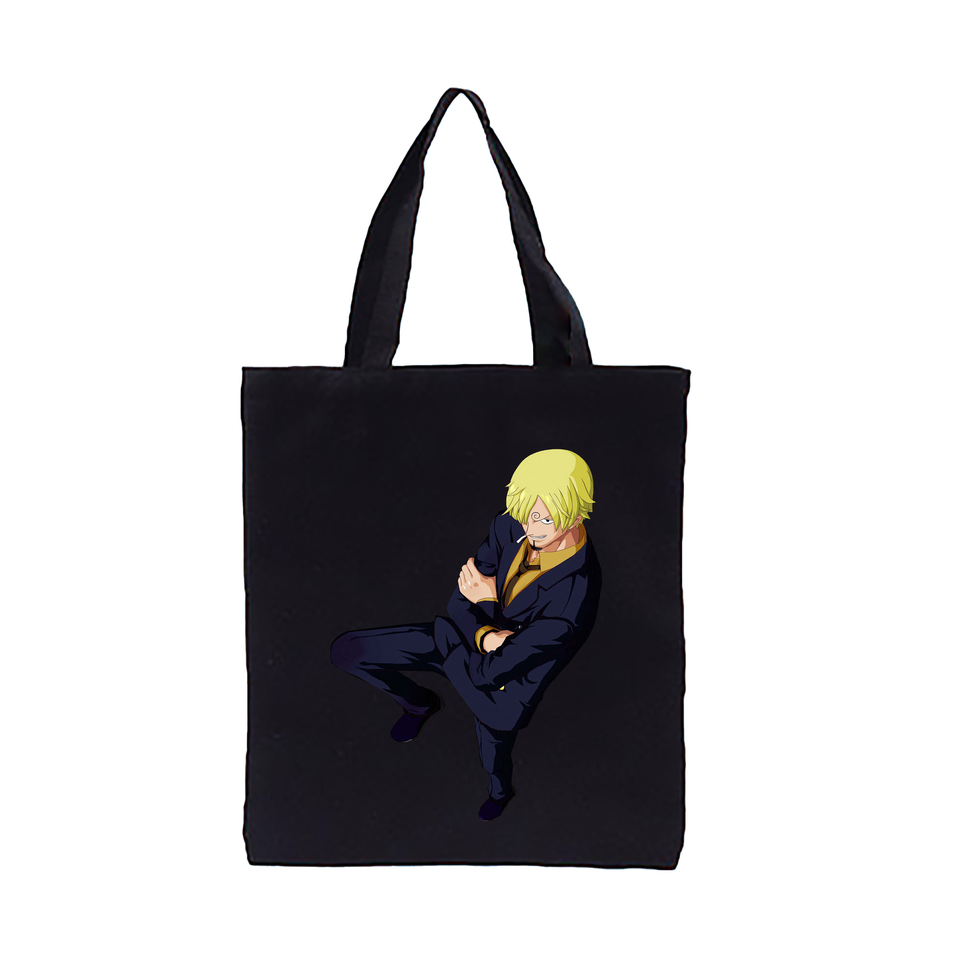 ワンピース サンジ ONE PIECE Sanji 縦型キャンバス生地手提げバッグ　トートバッグ