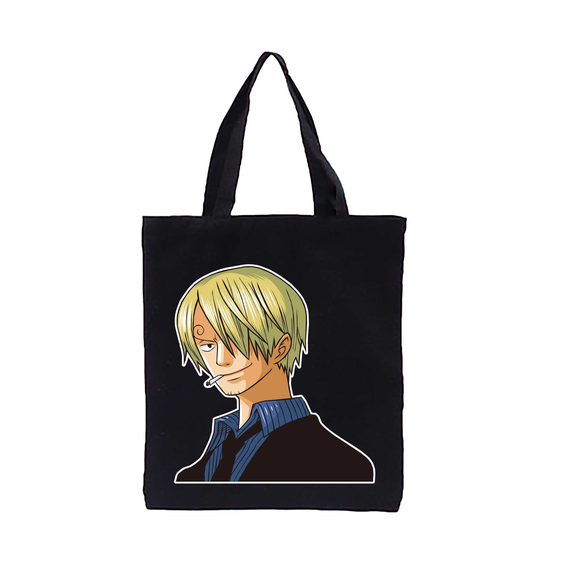 ワンピース サンジ ONE PIECE Sanji 縦型キャンバス生地手提げバッグ　トートバッグ