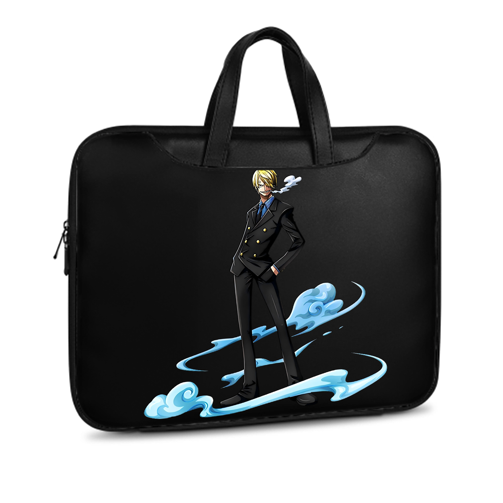 （画像用） ワンピース サンジ ONE PIECE Sanji レザーラップトップバッグ　ノートパソコンケース