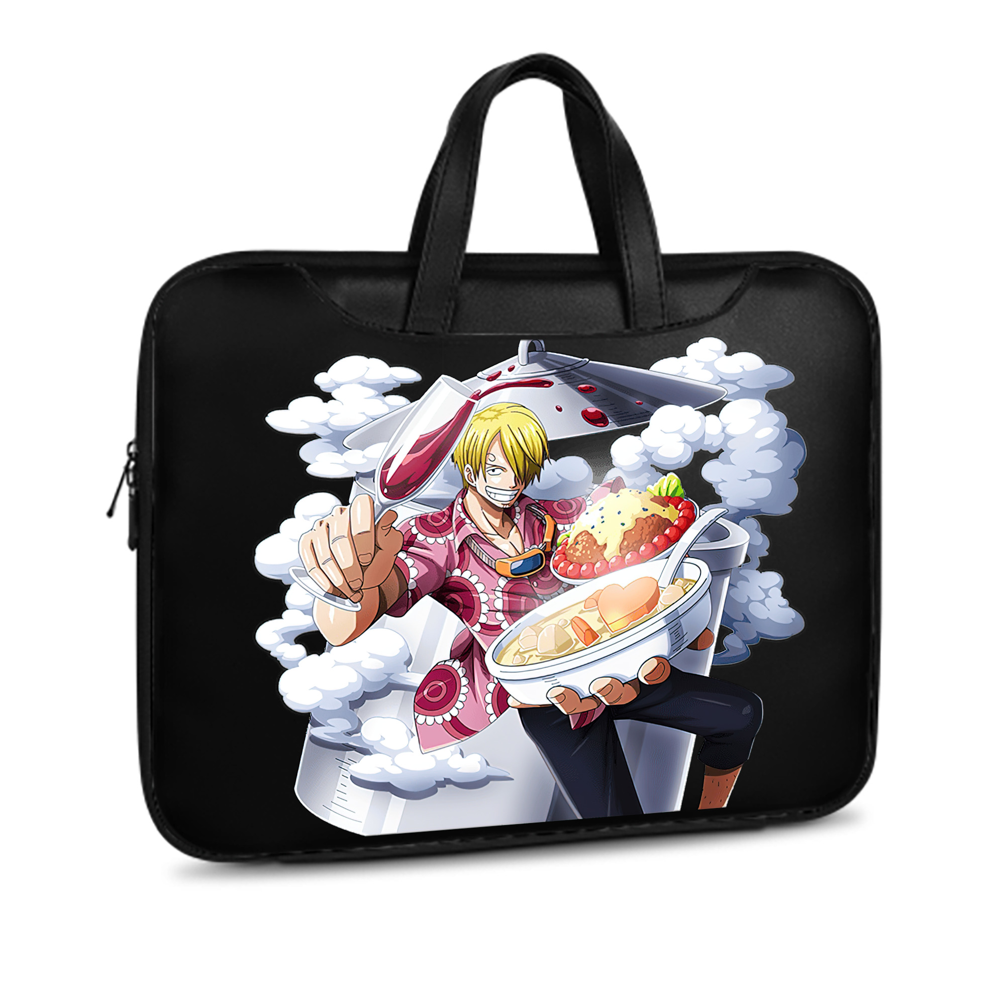 （画像用） ワンピース サンジ ONE PIECE Sanji レザーラップトップバッグ　ノートパソコンケース