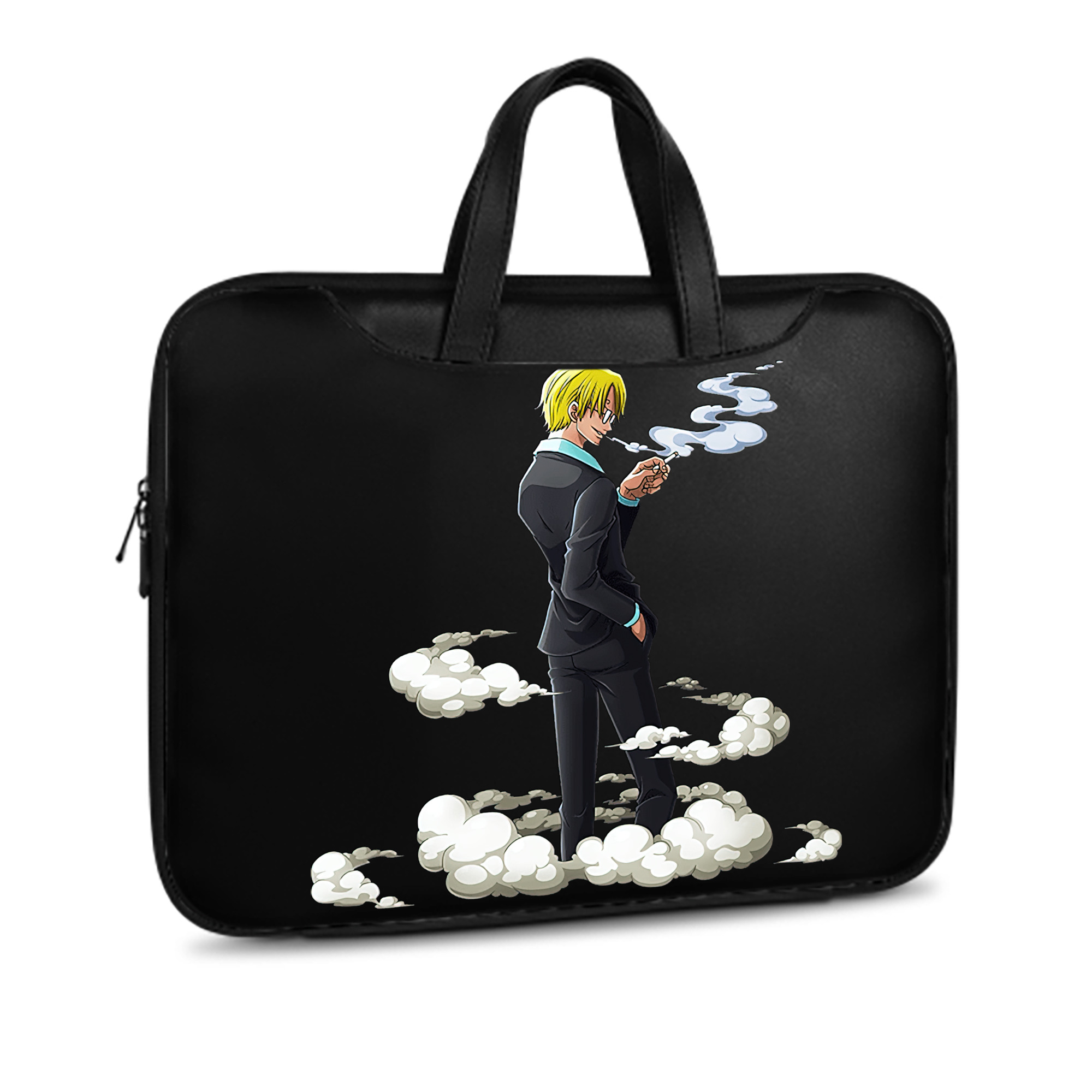 （画像用） ワンピース サンジ ONE PIECE Sanji レザーラップトップバッグ　ノートパソコンケース