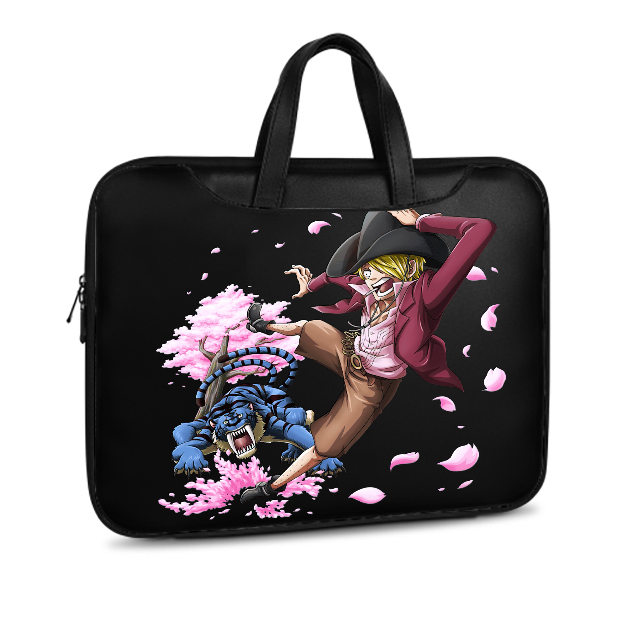 （画像用） ワンピース サンジ ONE PIECE Sanji レザーラップトップバッグ　ノートパソコンケース