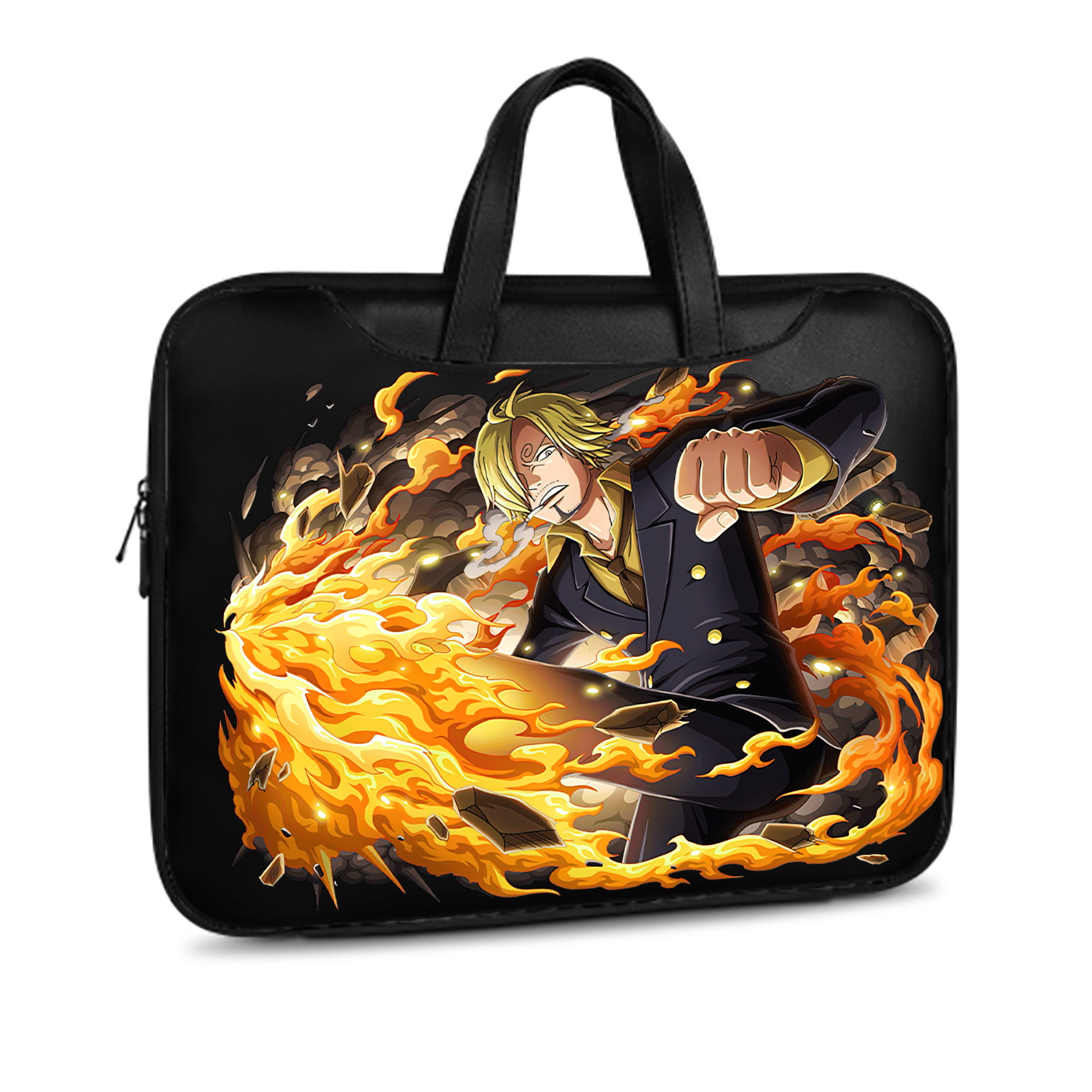 （画像用） ワンピース サンジ ONE PIECE Sanji レザーラップトップバッグ　ノートパソコンケース