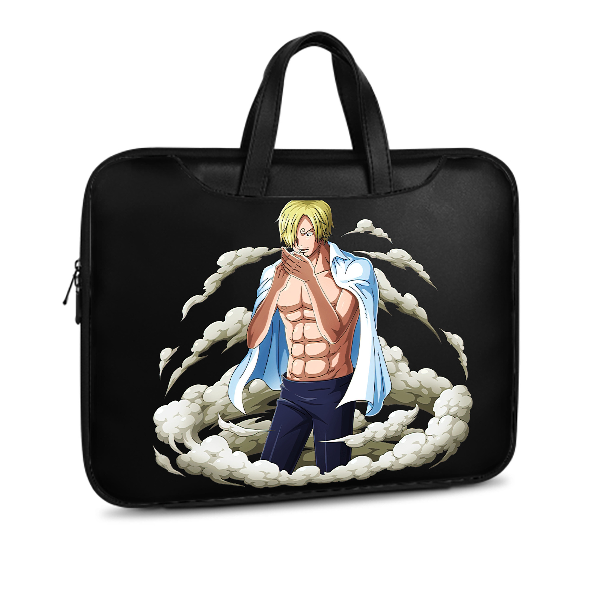 （画像用） ワンピース サンジ ONE PIECE Sanji レザーラップトップバッグ　ノートパソコンケース