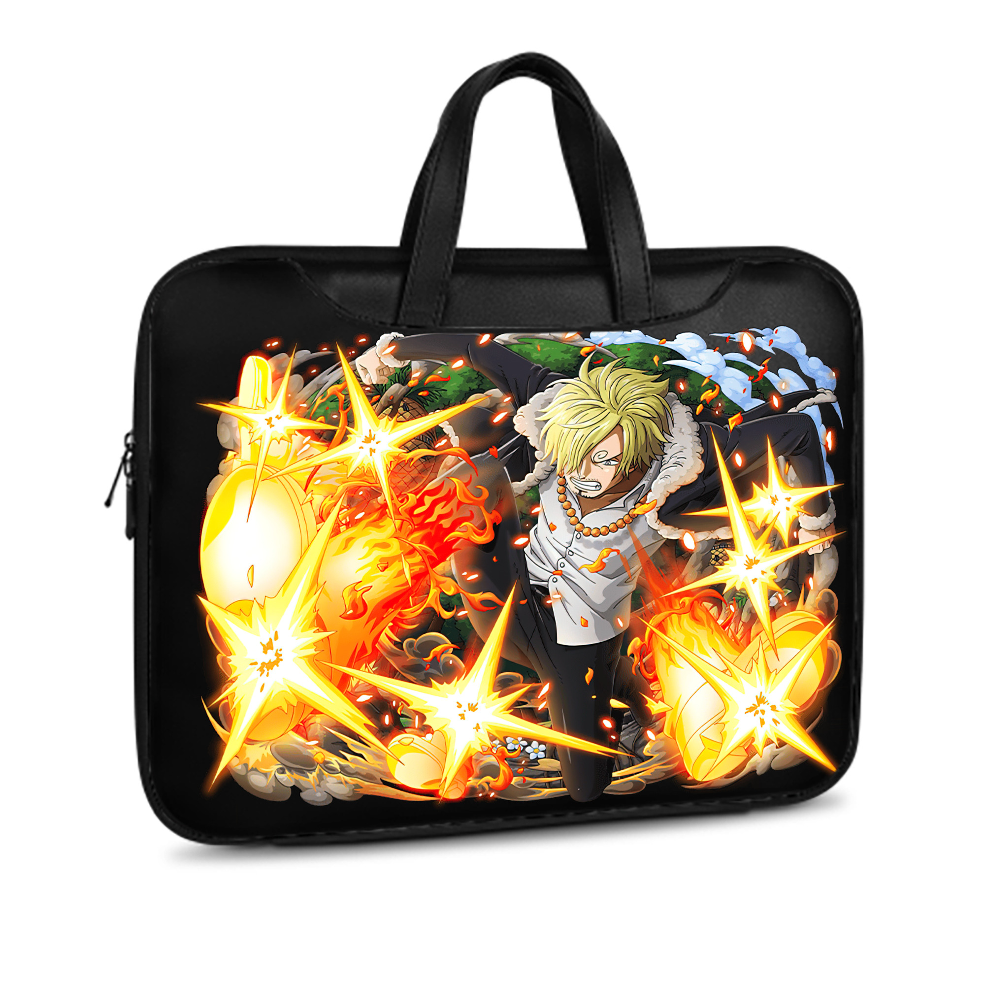 （画像用） ワンピース サンジ ONE PIECE Sanji レザーラップトップバッグ　ノートパソコンケース