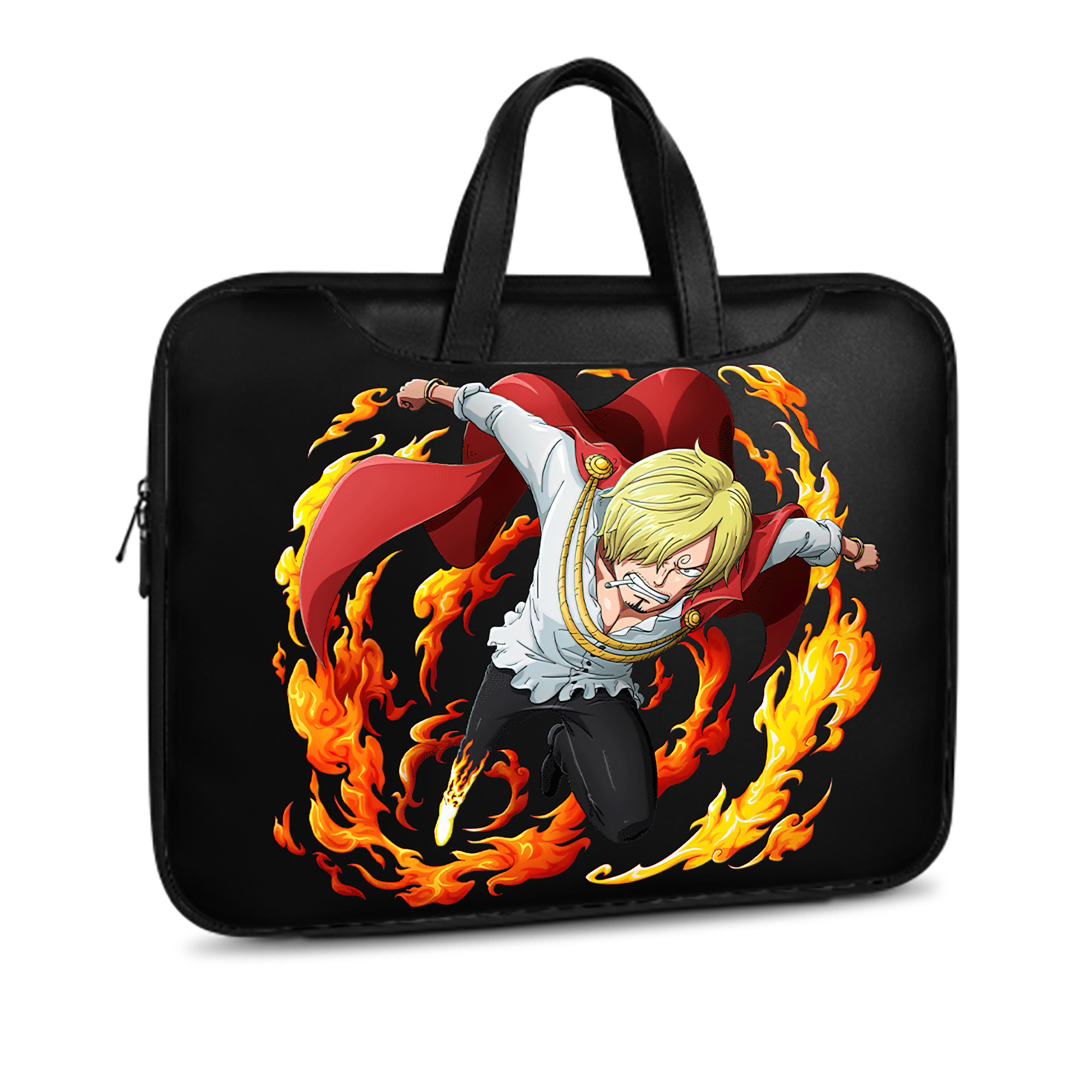 （画像用） ワンピース サンジ ONE PIECE Sanji レザーラップトップバッグ　ノートパソコンケース