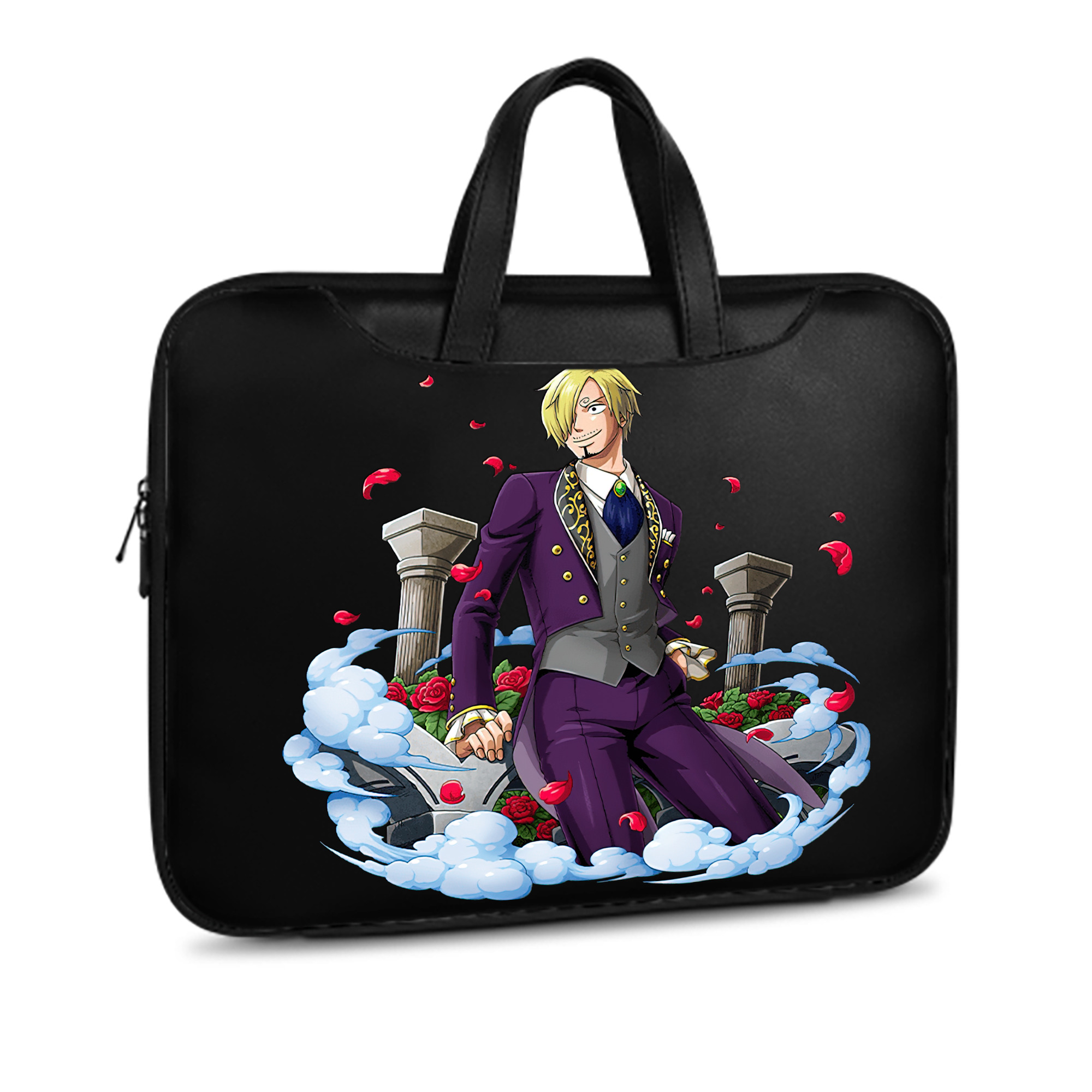 （画像用） ワンピース サンジ ONE PIECE Sanji レザーラップトップバッグ　ノートパソコンケース