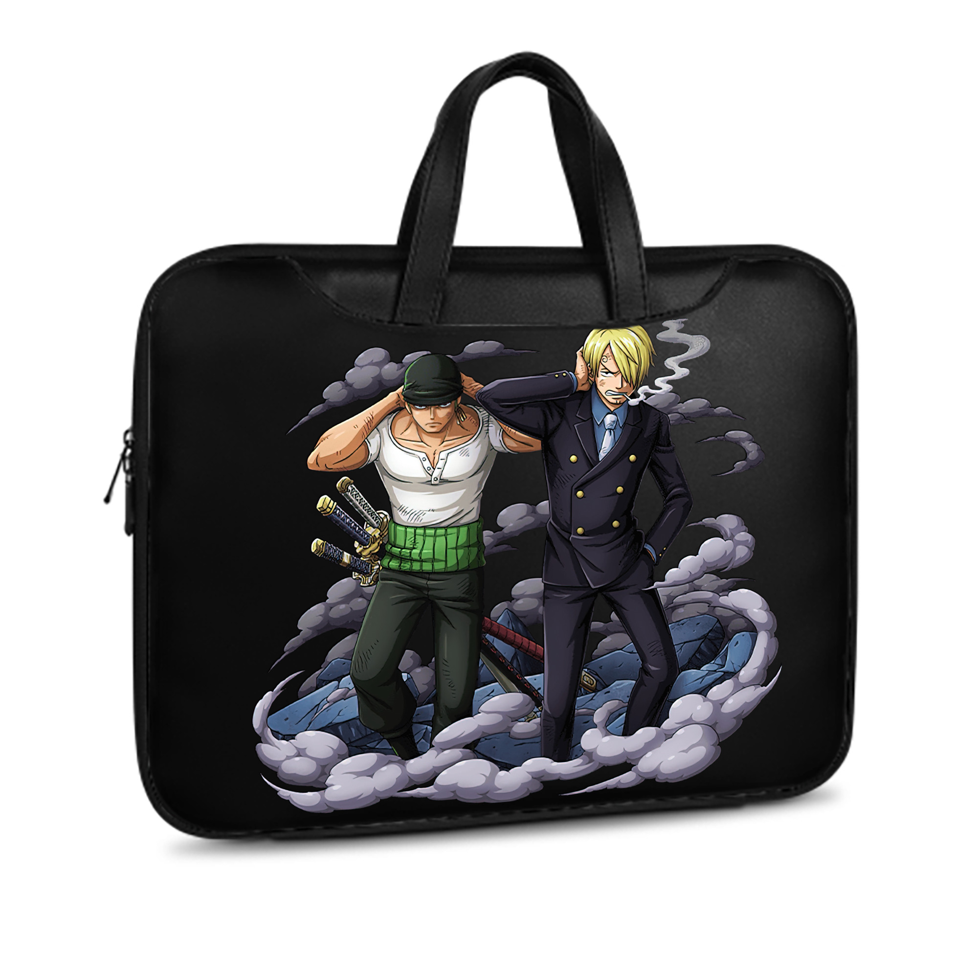 ワンピース サンジ ONE PIECE Sanji レザーラップトップバッグ　ノートパソコンケース