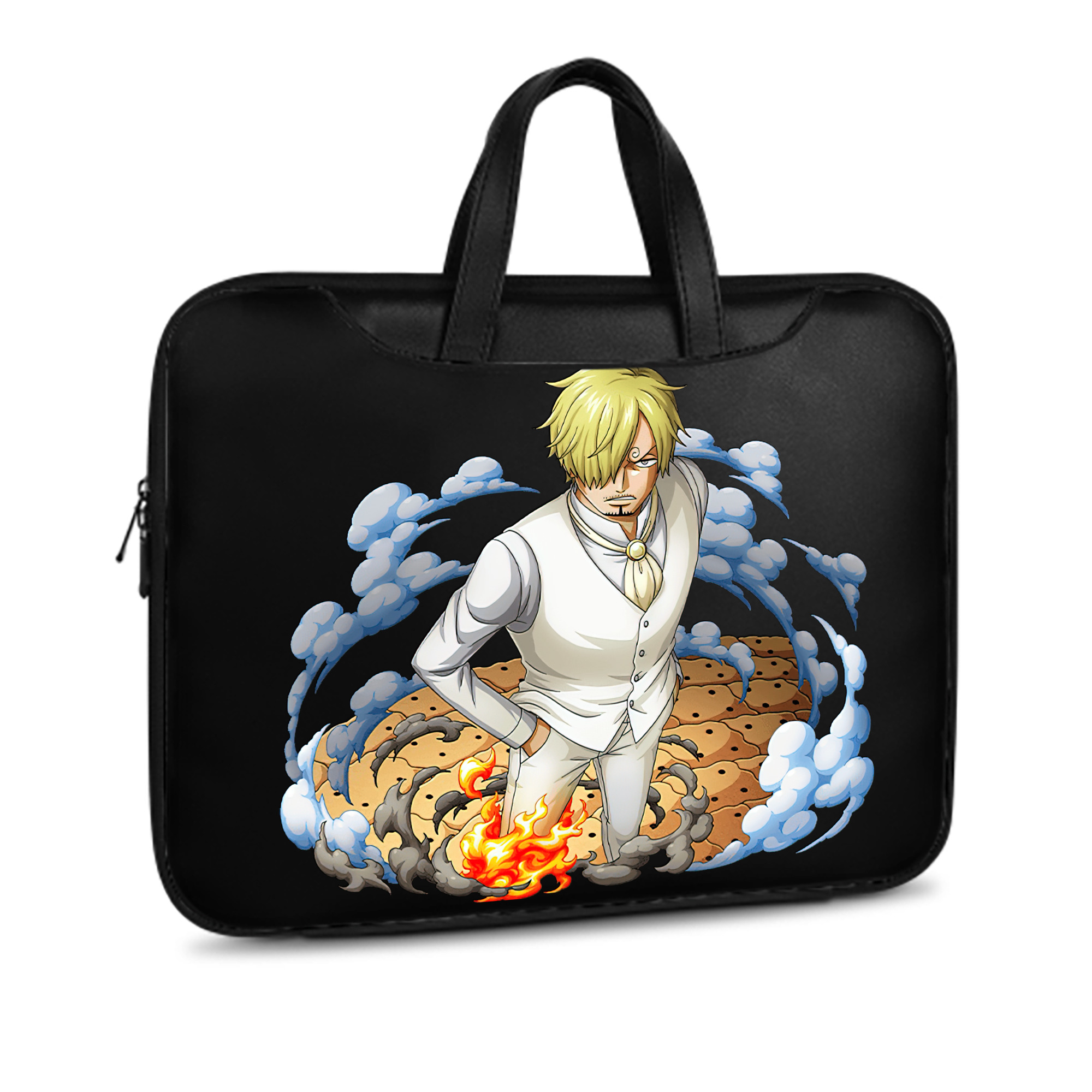 ワンピース サンジ ONE PIECE Sanji レザーラップトップバッグ　ノートパソコンケース