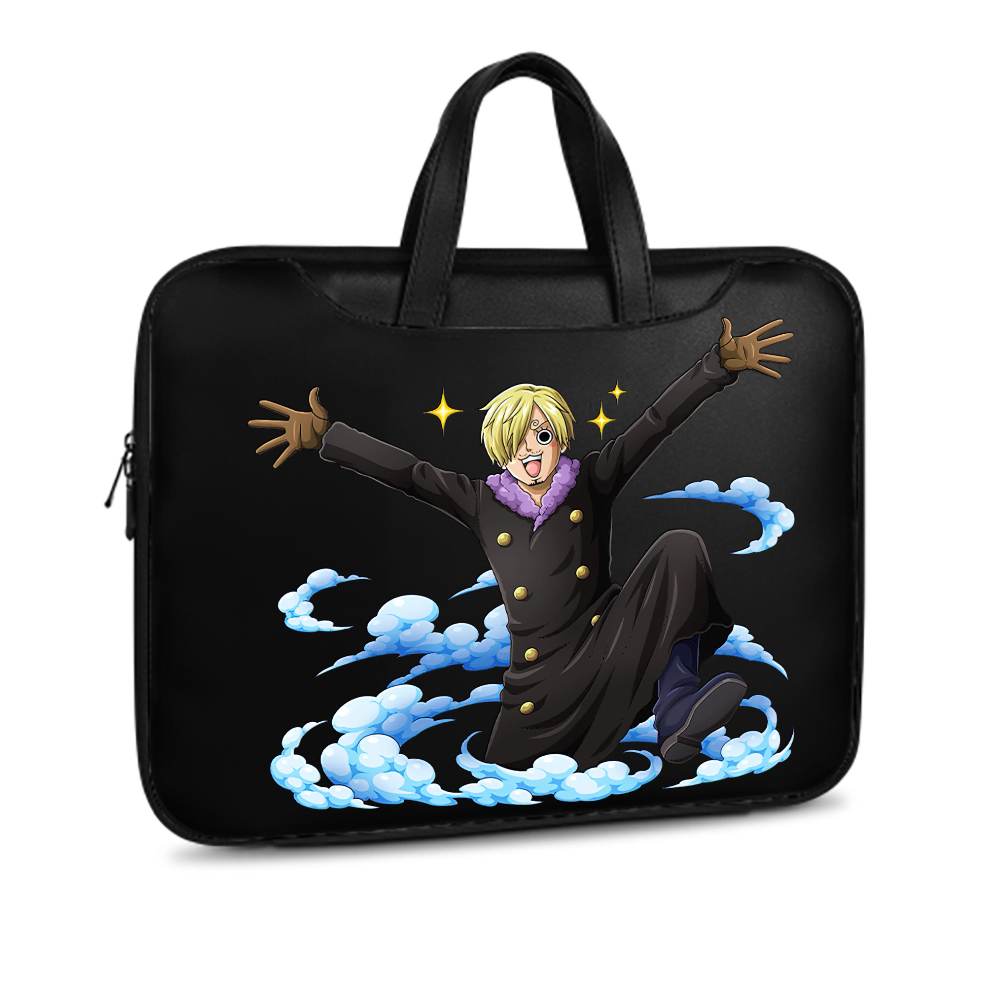 ワンピース サンジ ONE PIECE Sanji レザーラップトップバッグ　ノートパソコンケース