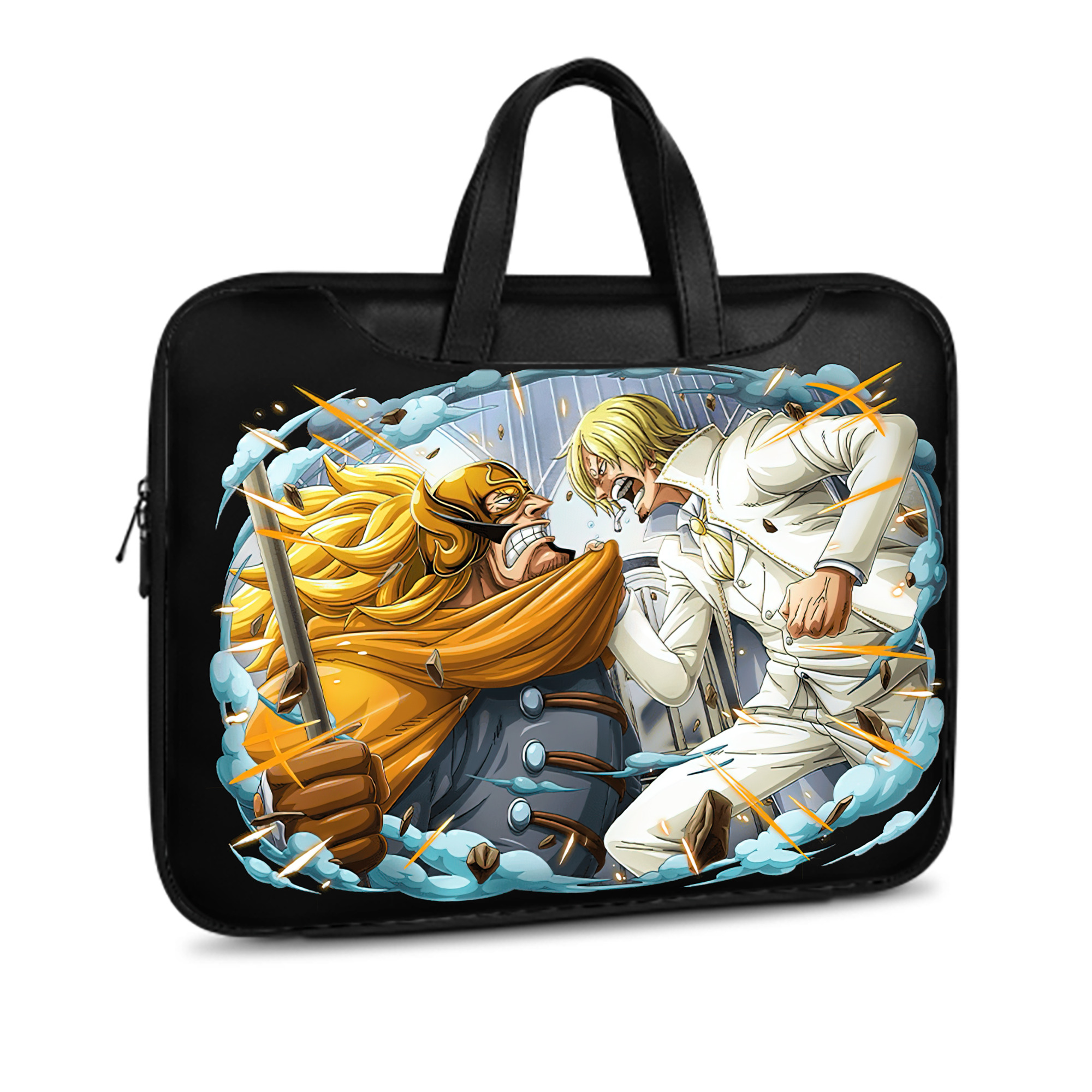 ワンピース サンジ ONE PIECE Sanji レザーラップトップバッグ　ノートパソコンケース