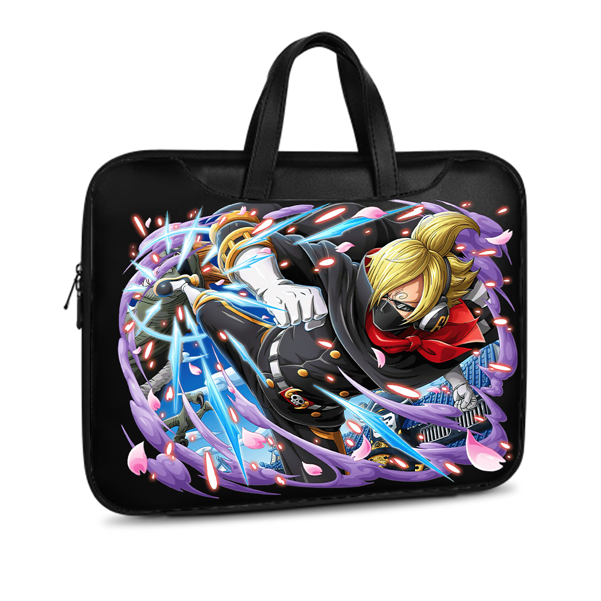 ワンピース サンジ ONE PIECE Sanji レザーラップトップバッグ　ノートパソコンケース
