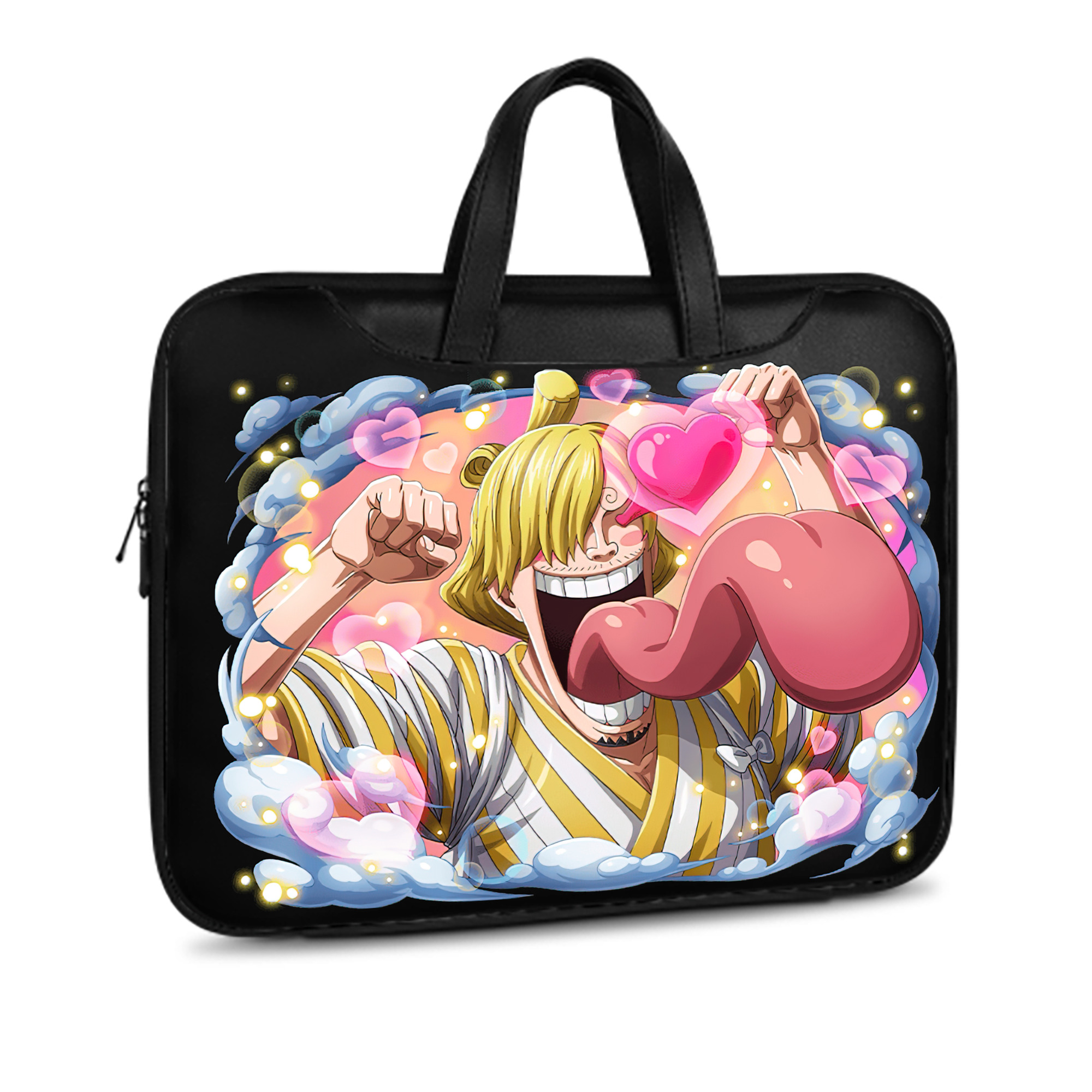 ワンピース サンジ ONE PIECE Sanji レザーラップトップバッグ　ノートパソコンケース