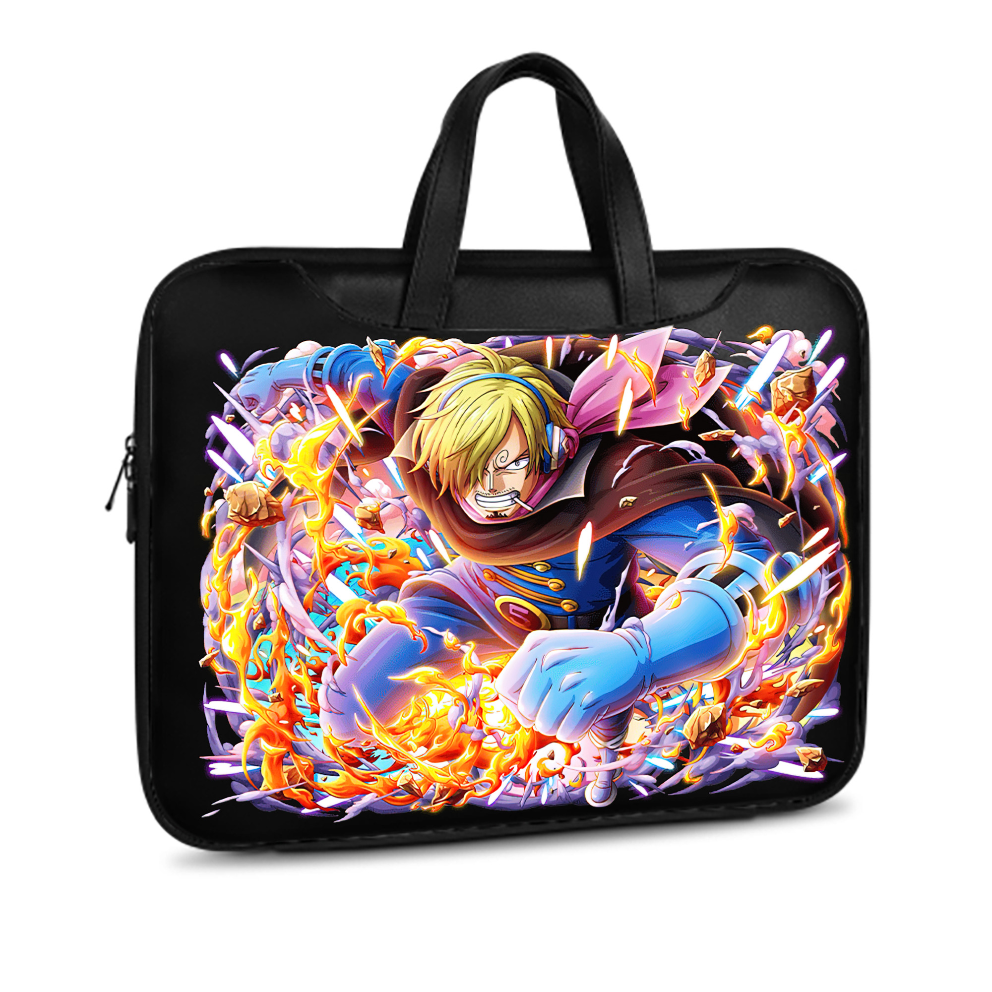 ワンピース サンジ ONE PIECE Sanji レザーラップトップバッグ　ノートパソコンケース