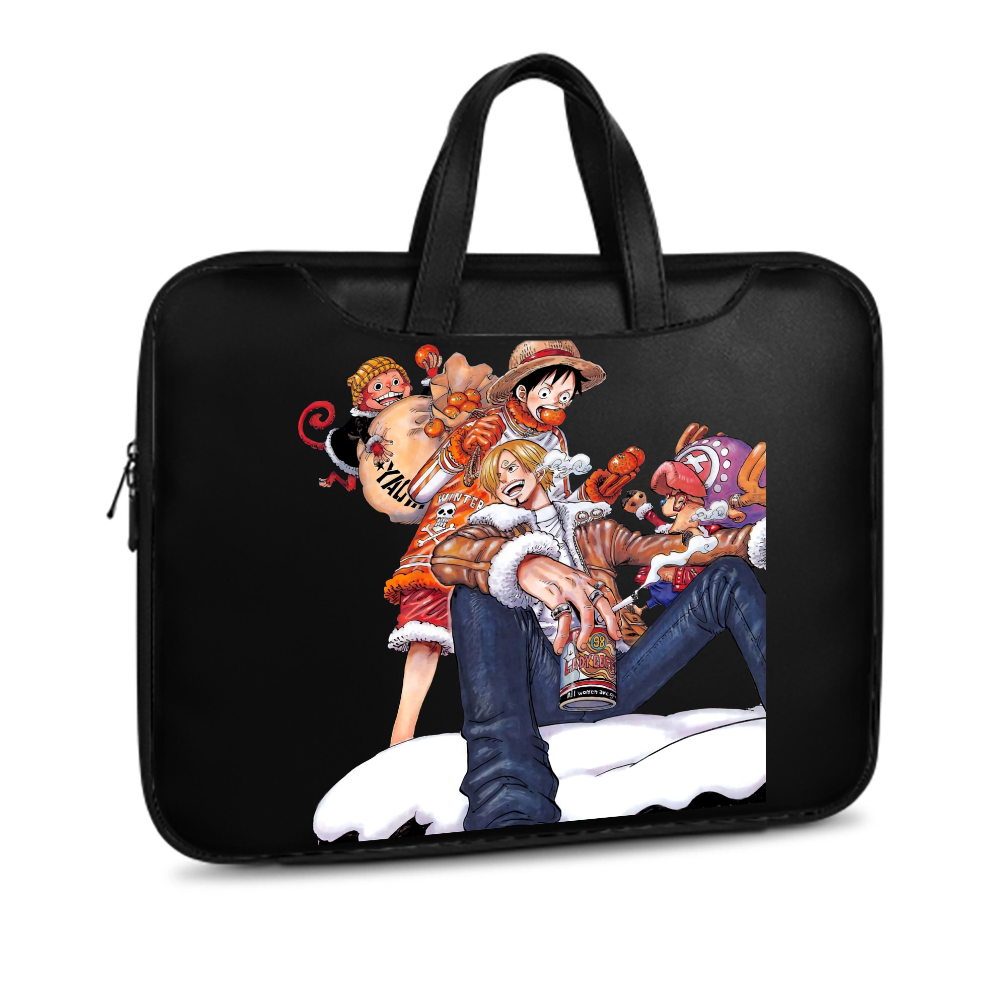 ワンピース サンジ ONE PIECE Sanji レザーラップトップバッグ　ノートパソコンケース