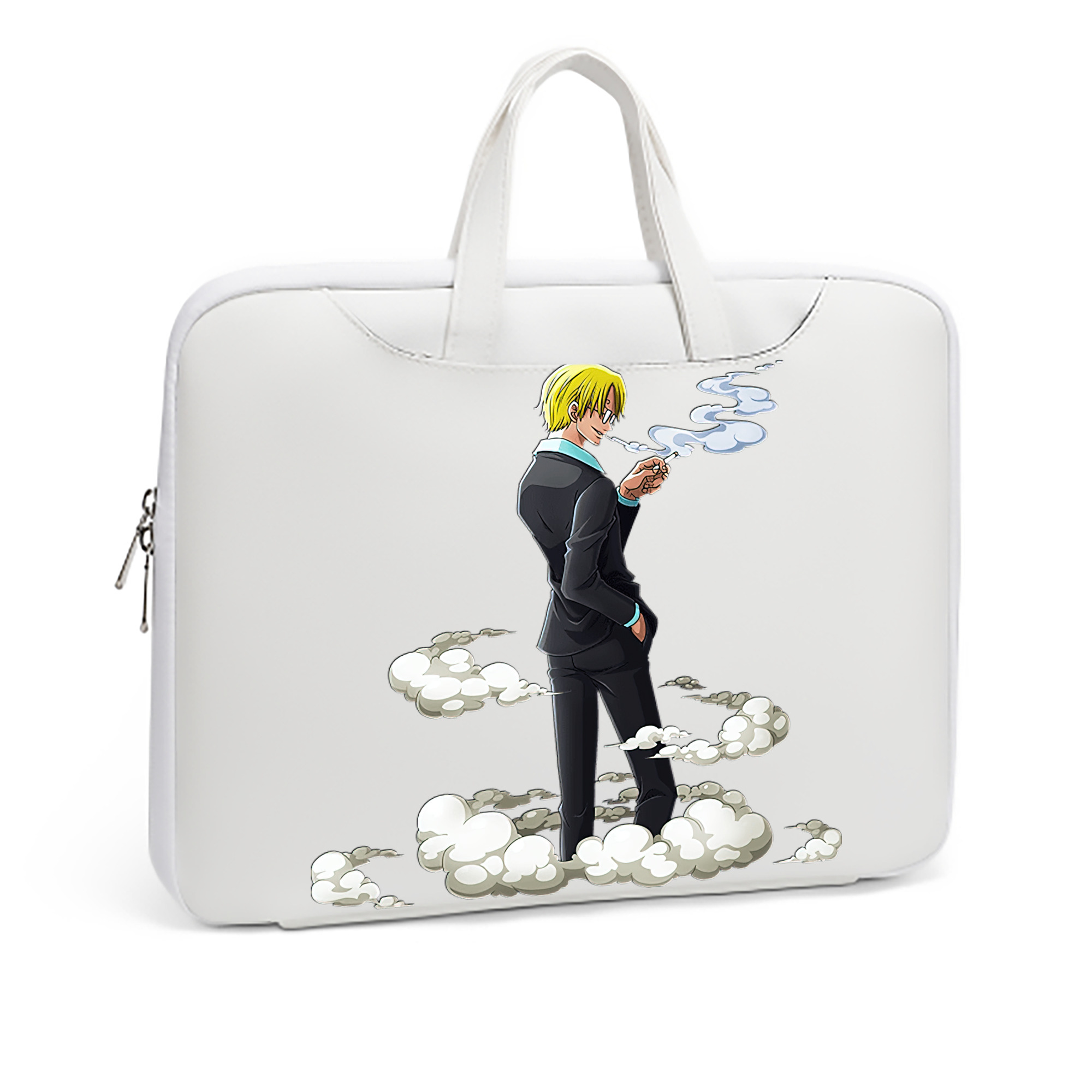 （画像用） ワンピース サンジ ONE PIECE Sanji レザーラップトップバッグ　ノートパソコンケース