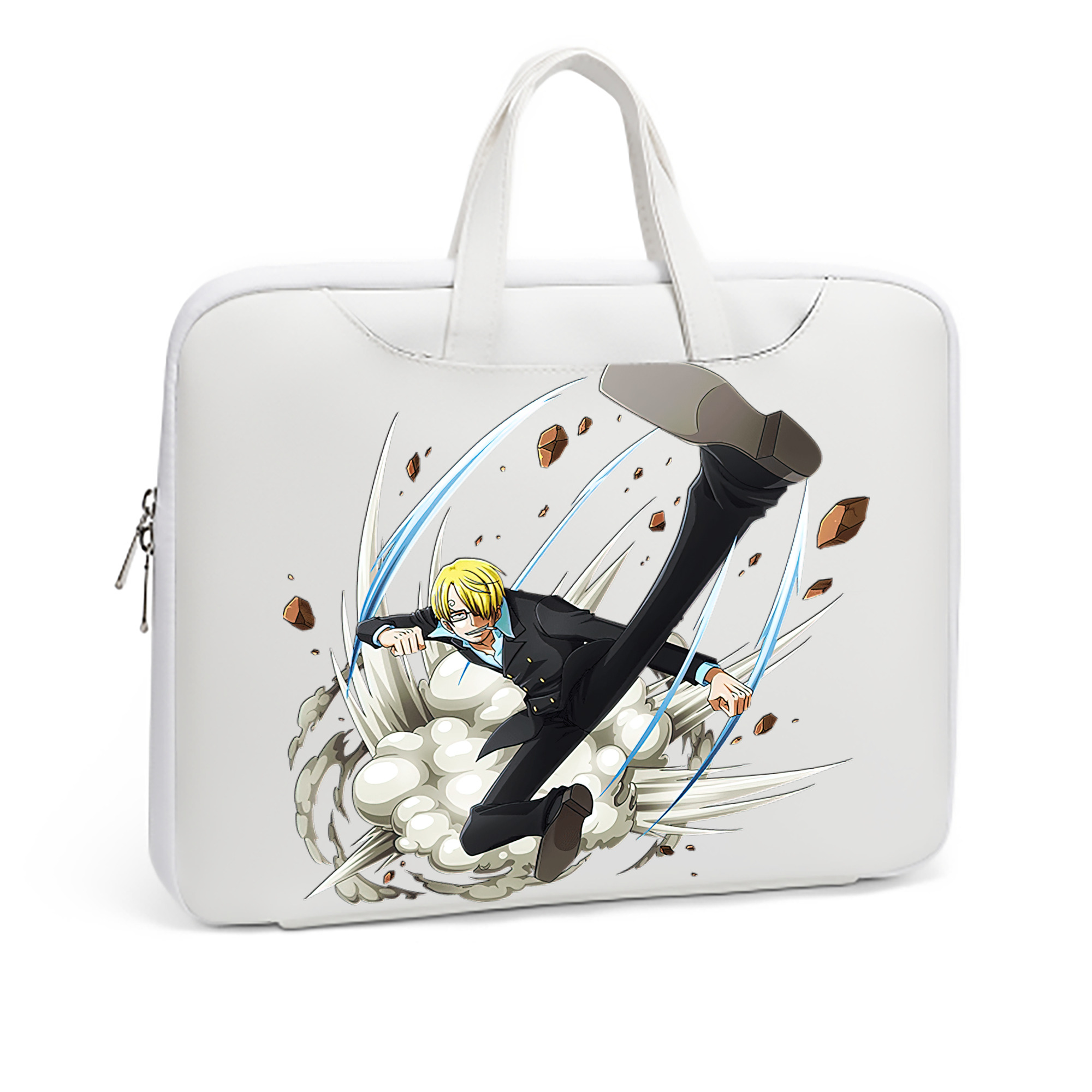 （画像用） ワンピース サンジ ONE PIECE Sanji レザーラップトップバッグ　ノートパソコンケース