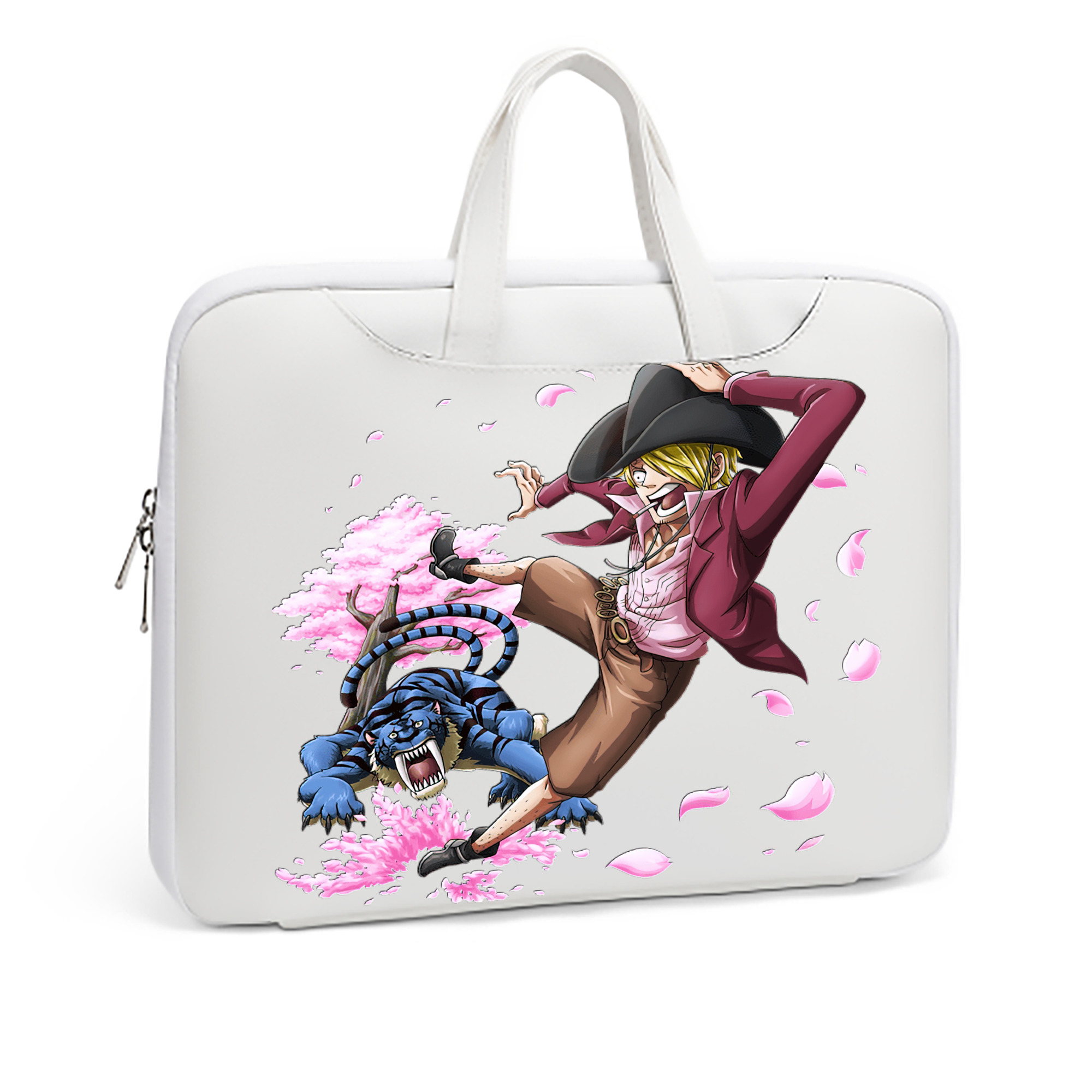 （画像用） ワンピース サンジ ONE PIECE Sanji レザーラップトップバッグ　ノートパソコンケース