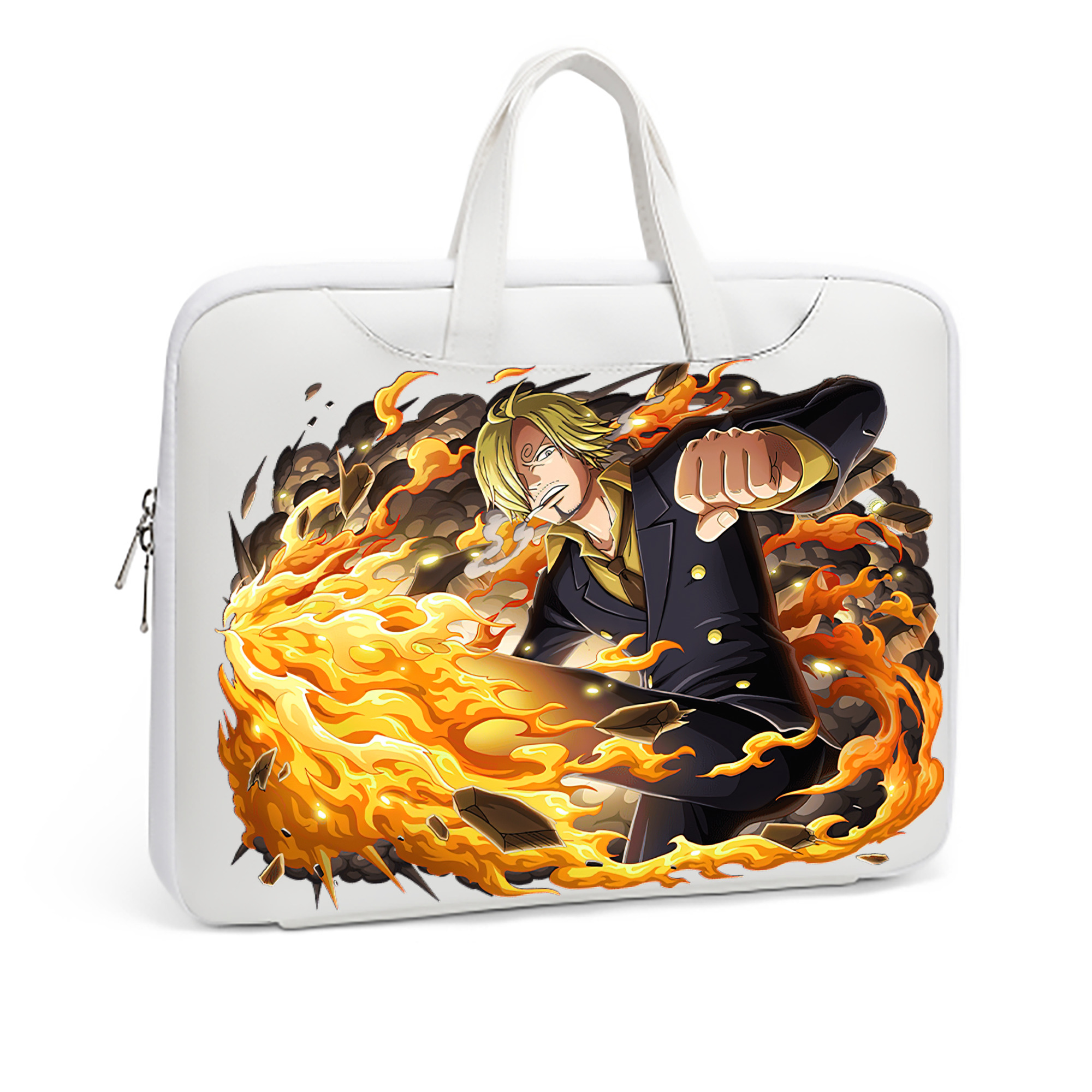（画像用） ワンピース サンジ ONE PIECE Sanji レザーラップトップバッグ　ノートパソコンケース