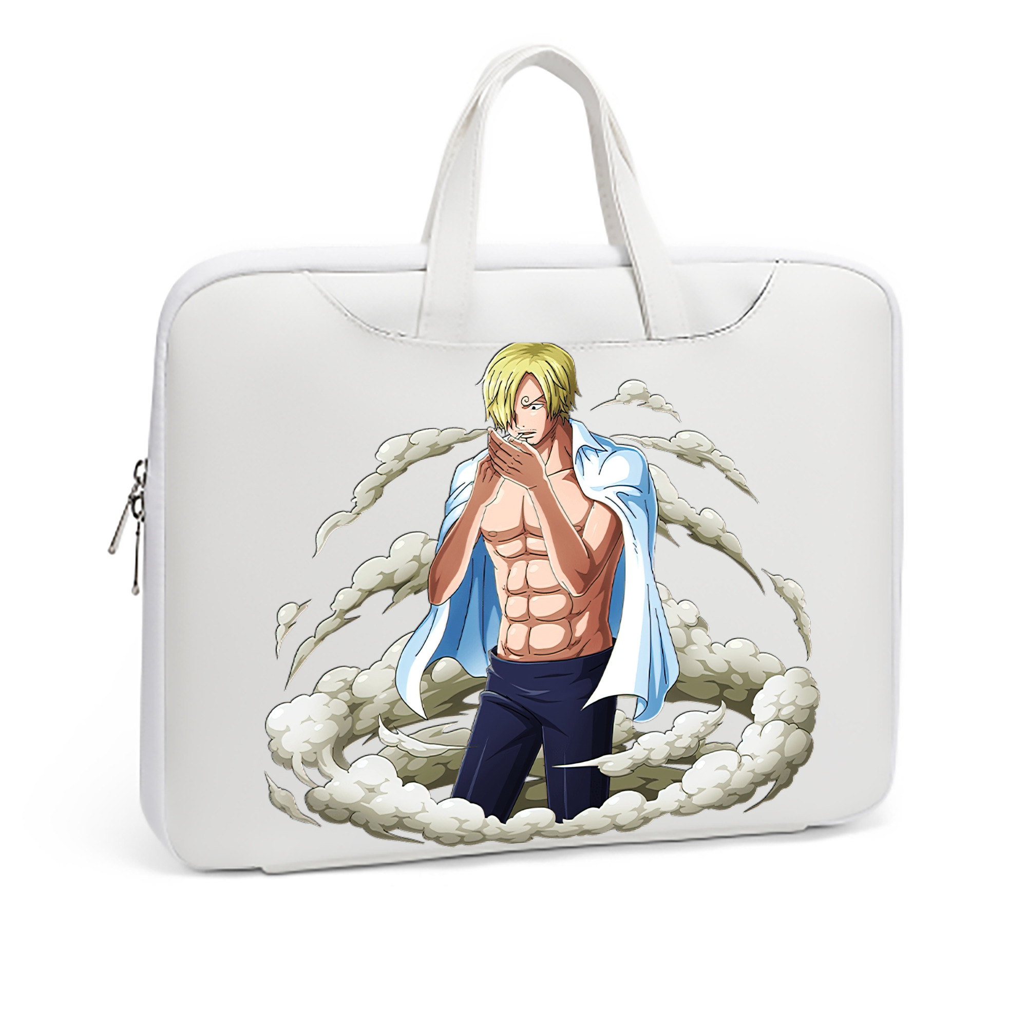 （画像用） ワンピース サンジ ONE PIECE Sanji レザーラップトップバッグ　ノートパソコンケース