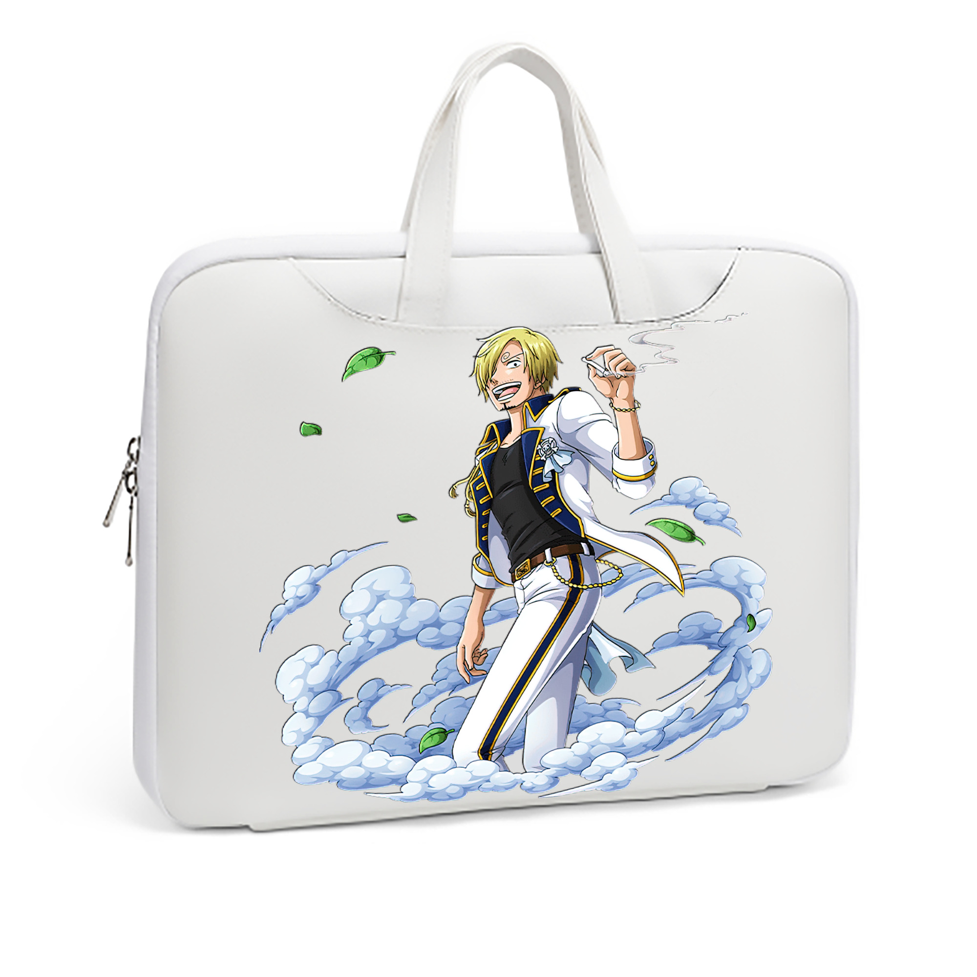 （画像用） ワンピース サンジ ONE PIECE Sanji レザーラップトップバッグ　ノートパソコンケース