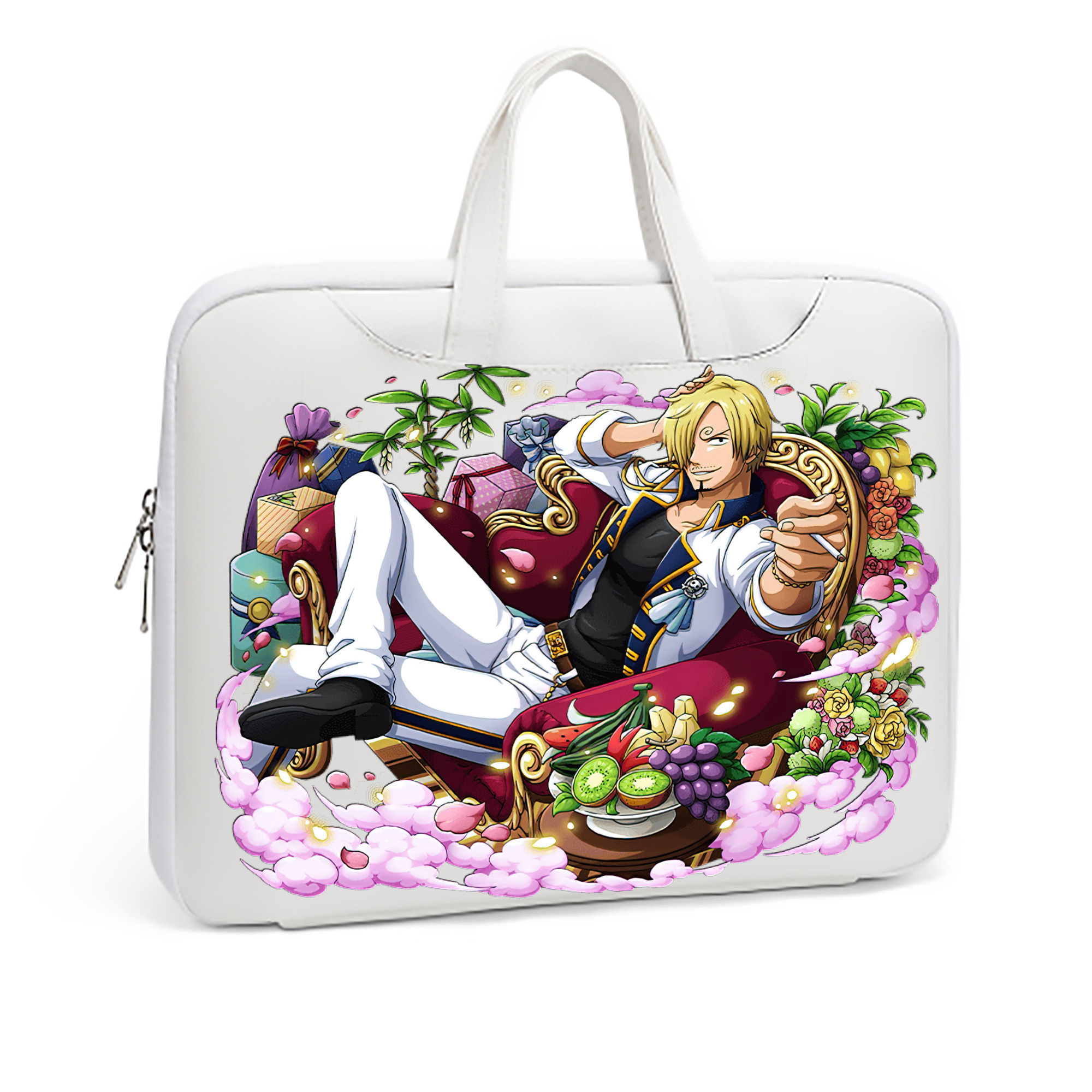 （画像用） ワンピース サンジ ONE PIECE Sanji レザーラップトップバッグ　ノートパソコンケース