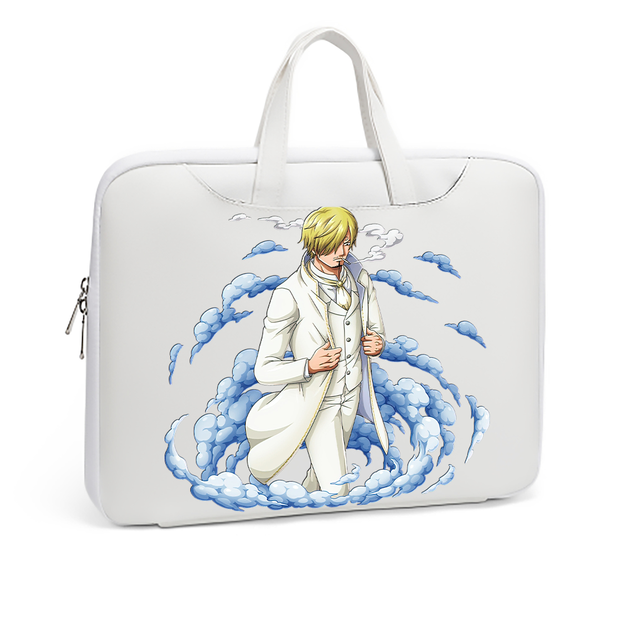 （画像用） ワンピース サンジ ONE PIECE Sanji レザーラップトップバッグ　ノートパソコンケース