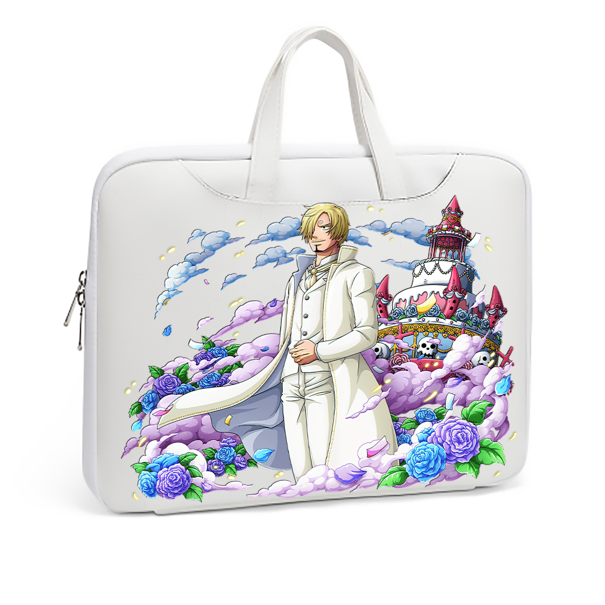 （画像用） ワンピース サンジ ONE PIECE Sanji レザーラップトップバッグ　ノートパソコンケース