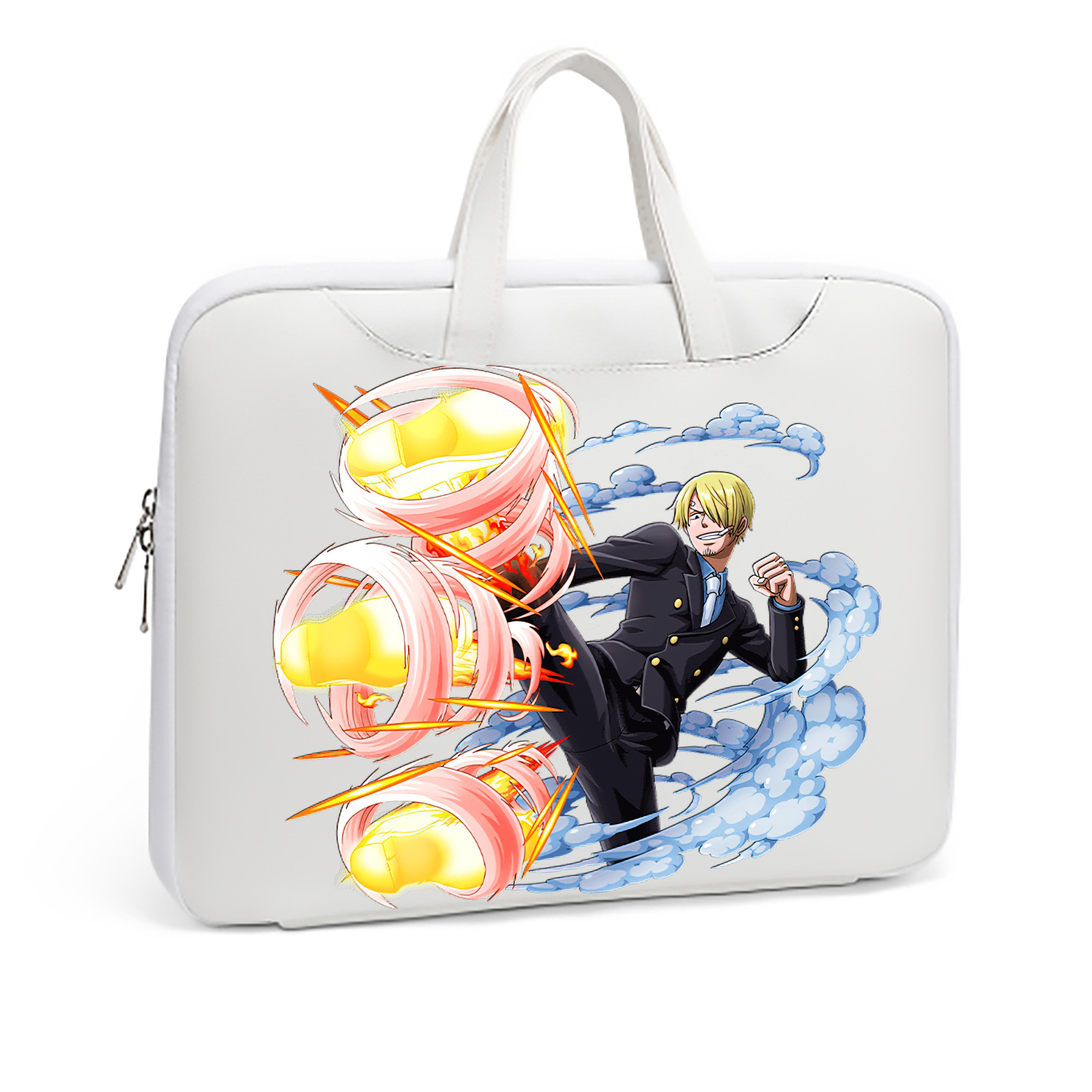 （画像用） ワンピース サンジ ONE PIECE Sanji レザーラップトップバッグ　ノートパソコンケース