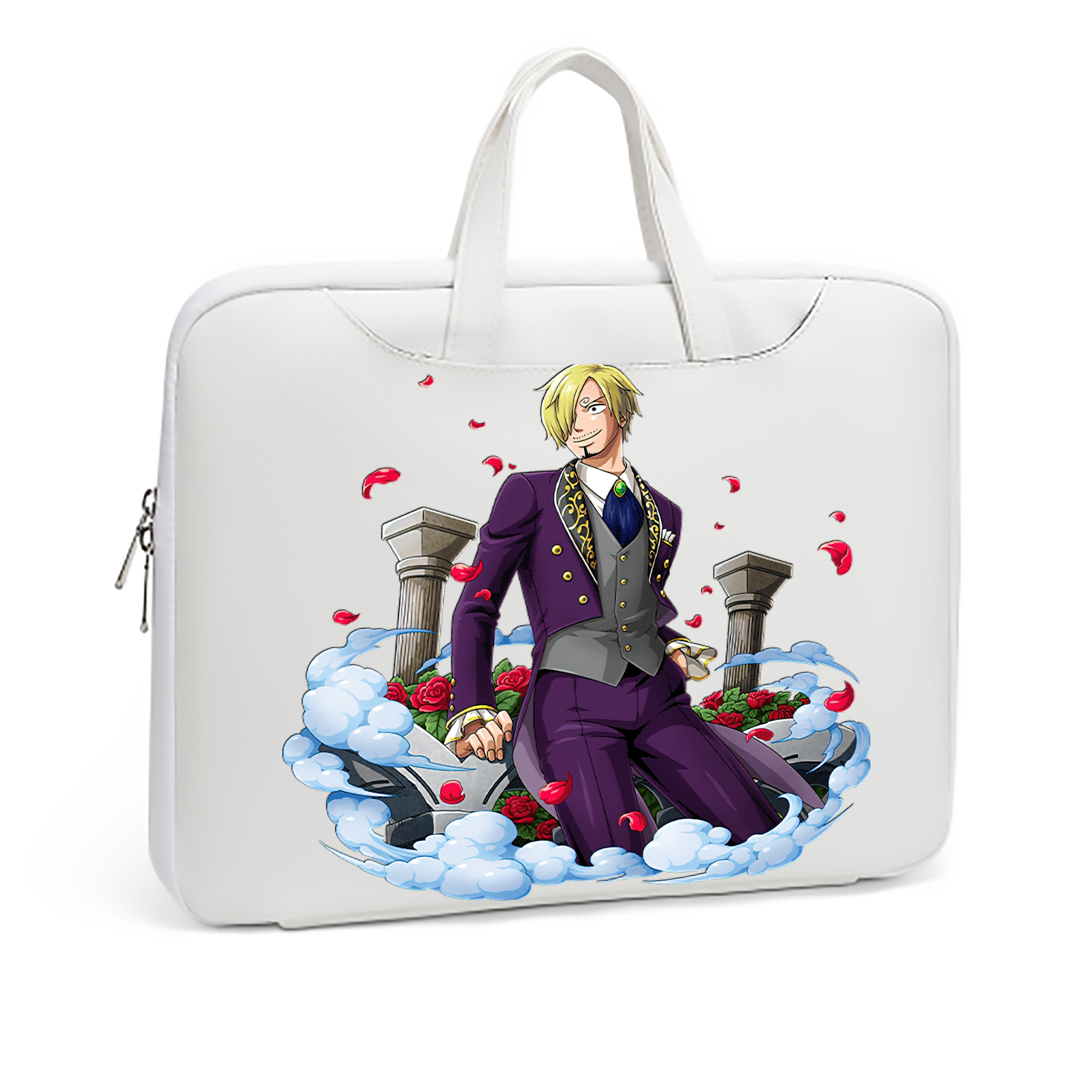 （画像用） ワンピース サンジ ONE PIECE Sanji レザーラップトップバッグ　ノートパソコンケース
