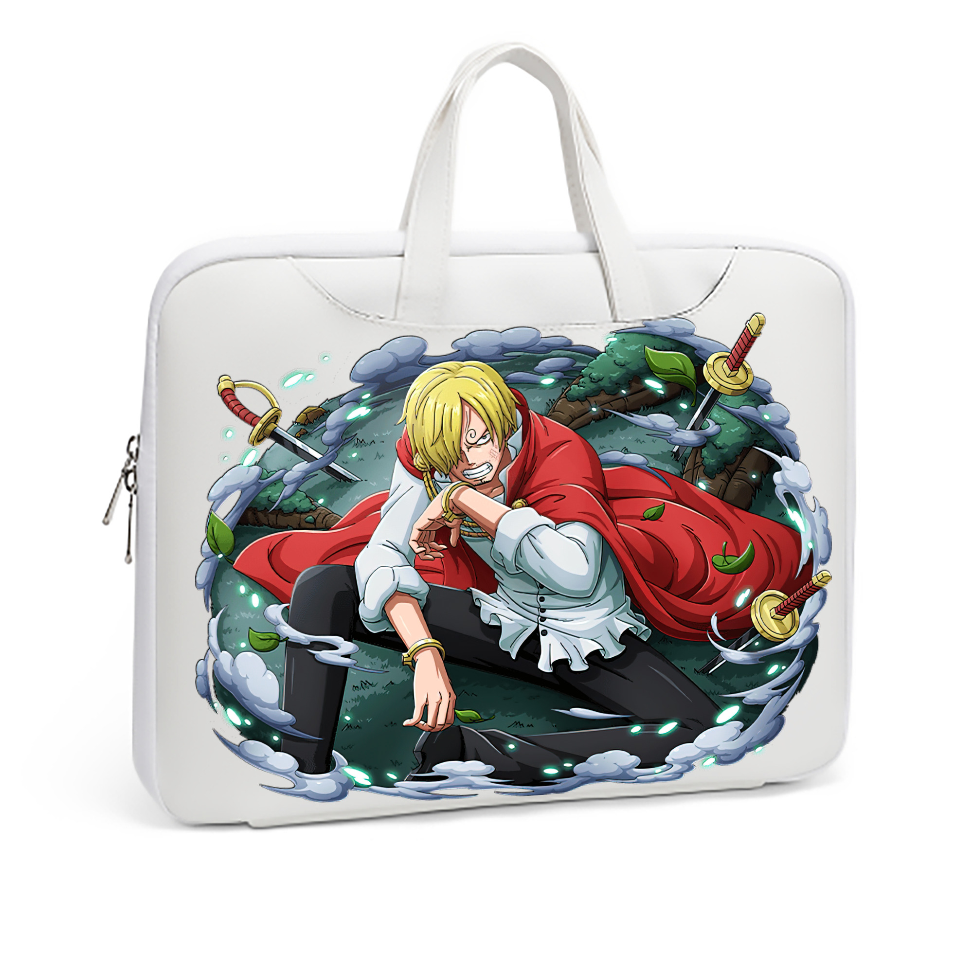 （画像用） ワンピース サンジ ONE PIECE Sanji レザーラップトップバッグ　ノートパソコンケース