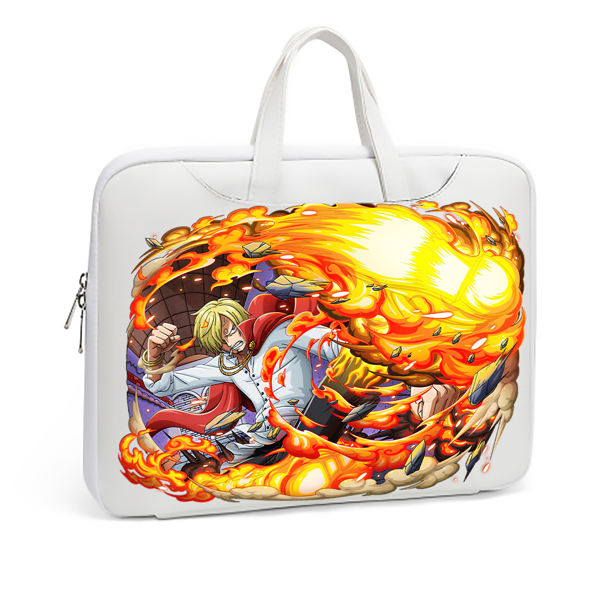 （画像用） ワンピース サンジ ONE PIECE Sanji レザーラップトップバッグ　ノートパソコンケース