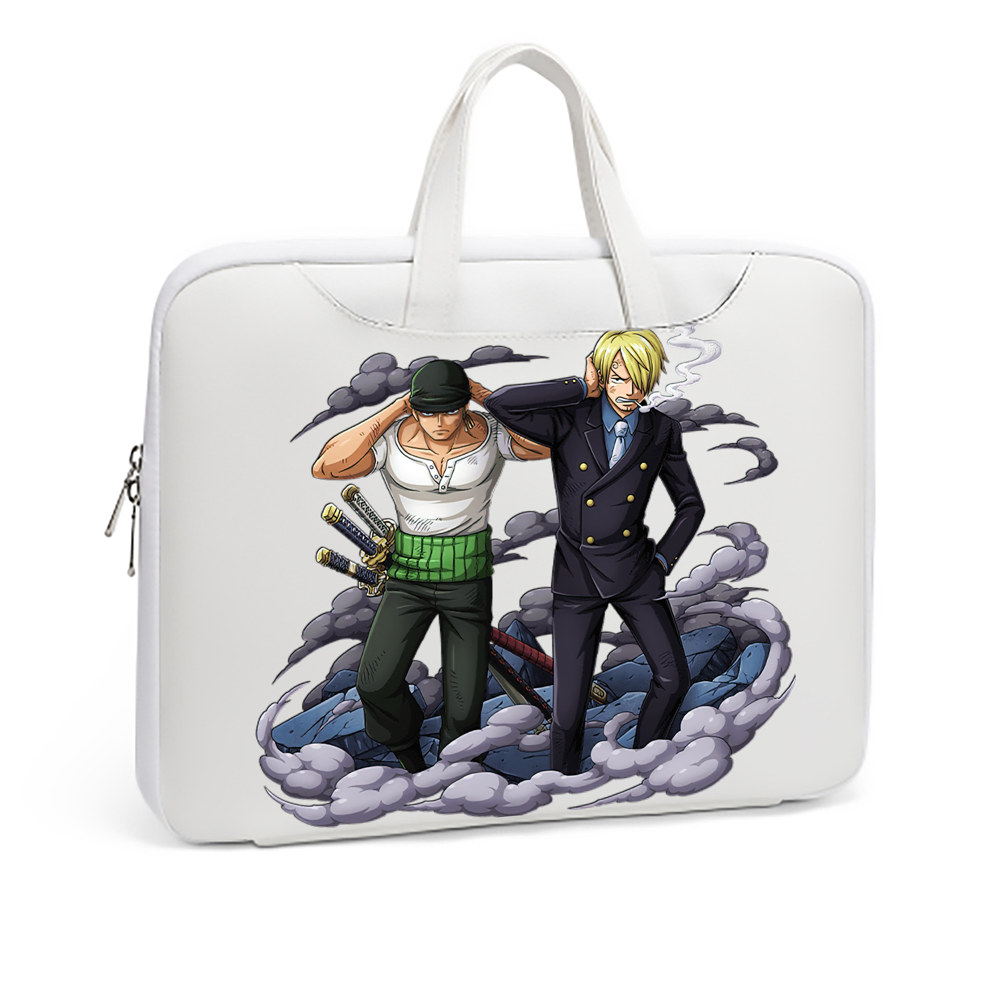 ワンピース サンジ ONE PIECE Sanji レザーラップトップバッグ　ノートパソコンケース