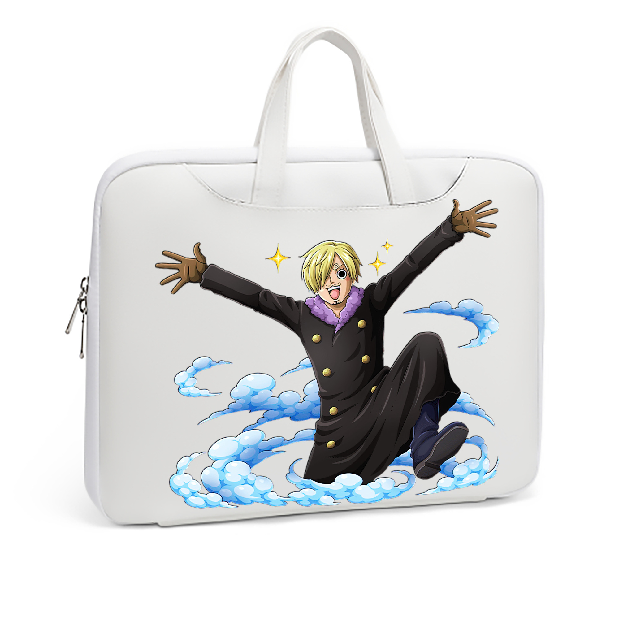 ワンピース サンジ ONE PIECE Sanji レザーラップトップバッグ　ノートパソコンケース