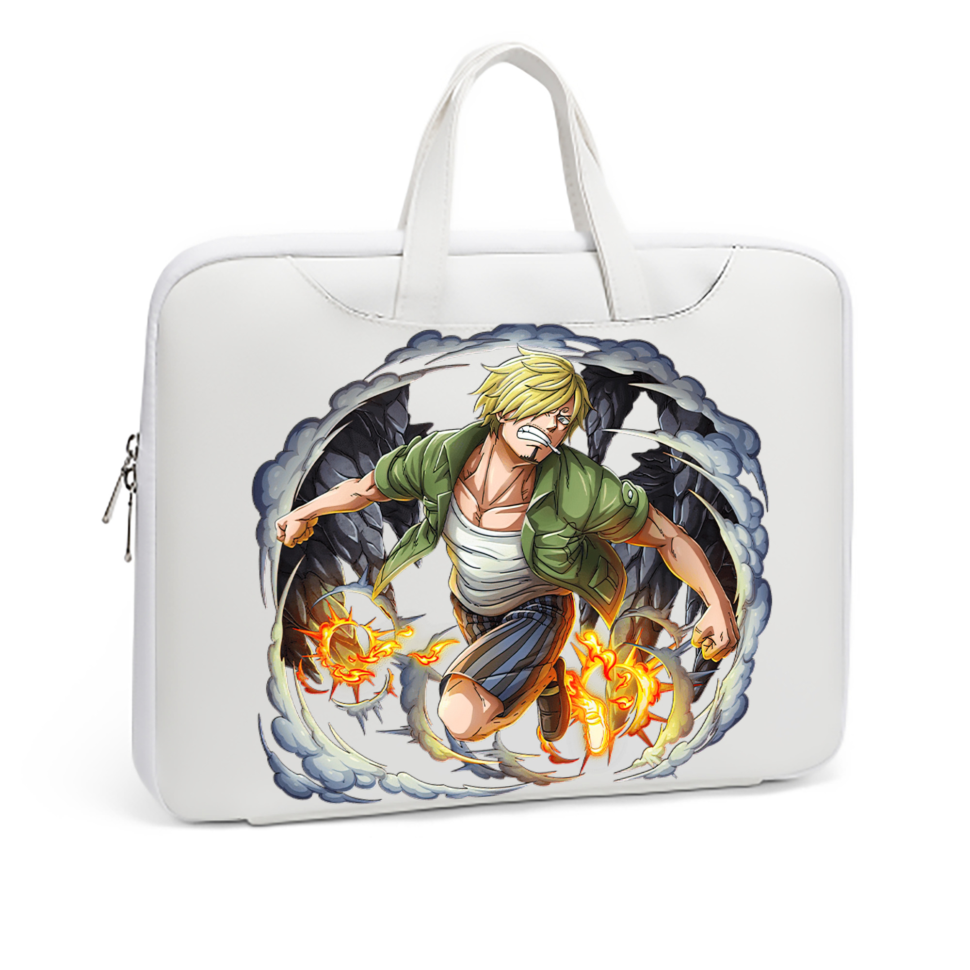 ワンピース サンジ ONE PIECE Sanji レザーラップトップバッグ　ノートパソコンケース