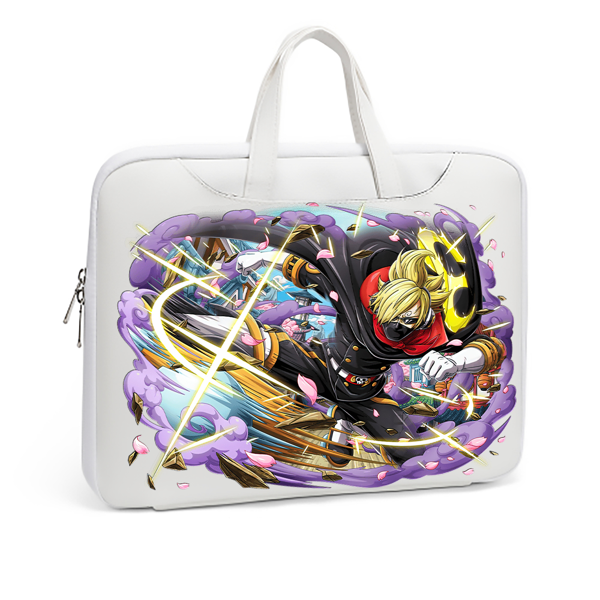 ワンピース サンジ ONE PIECE Sanji レザーラップトップバッグ　ノートパソコンケース