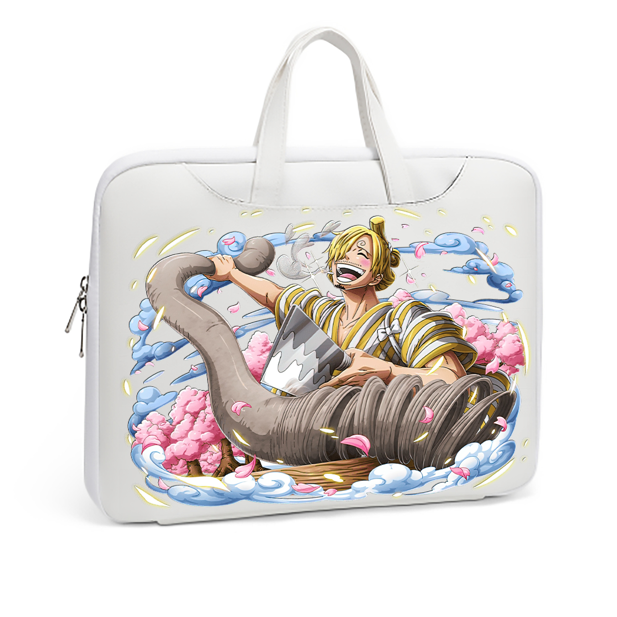 ワンピース サンジ ONE PIECE Sanji レザーラップトップバッグ　ノートパソコンケース