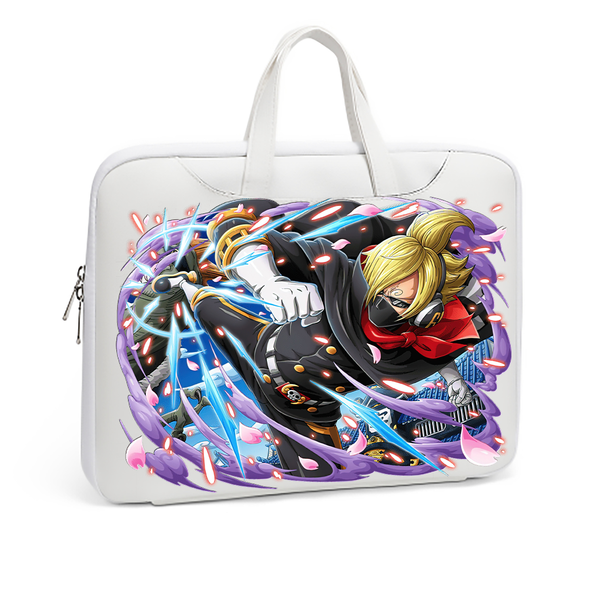 ワンピース サンジ ONE PIECE Sanji レザーラップトップバッグ　ノートパソコンケース