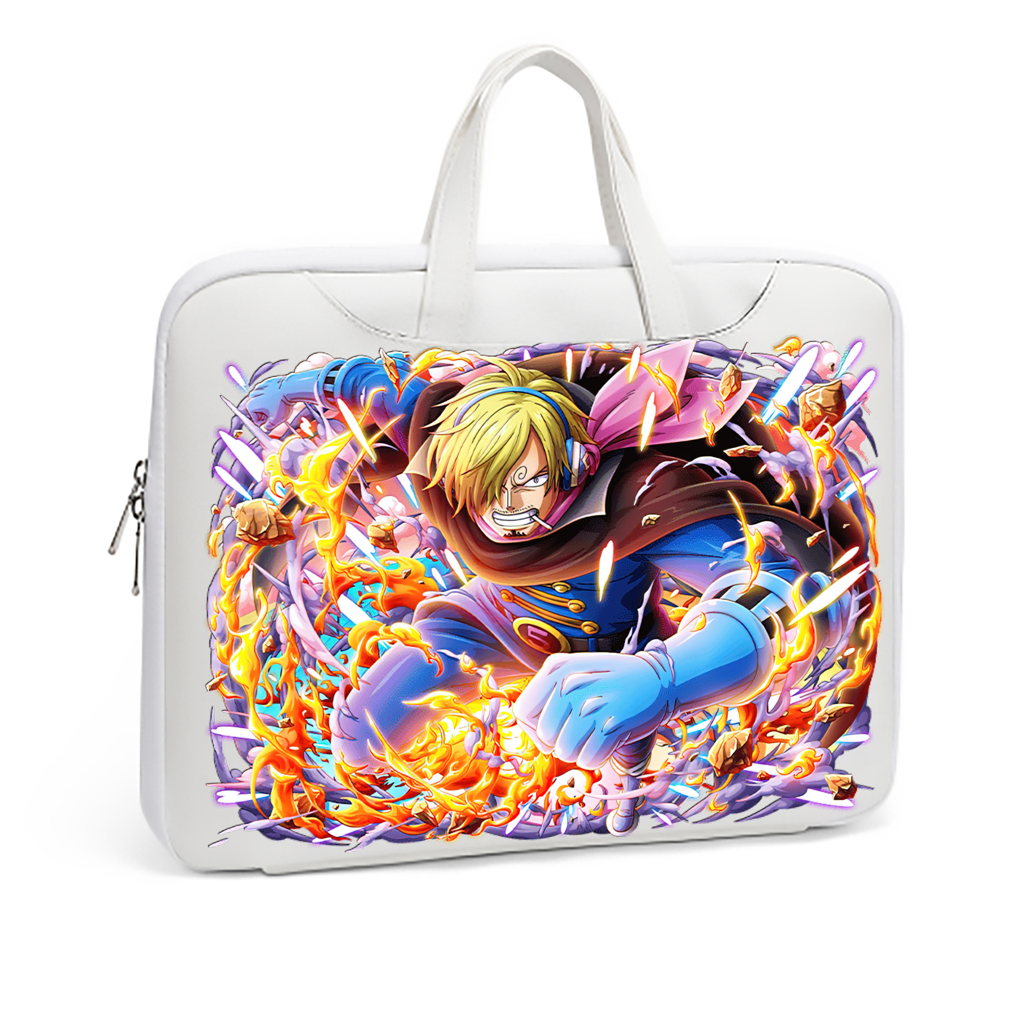 ワンピース サンジ ONE PIECE Sanji レザーラップトップバッグ　ノートパソコンケース