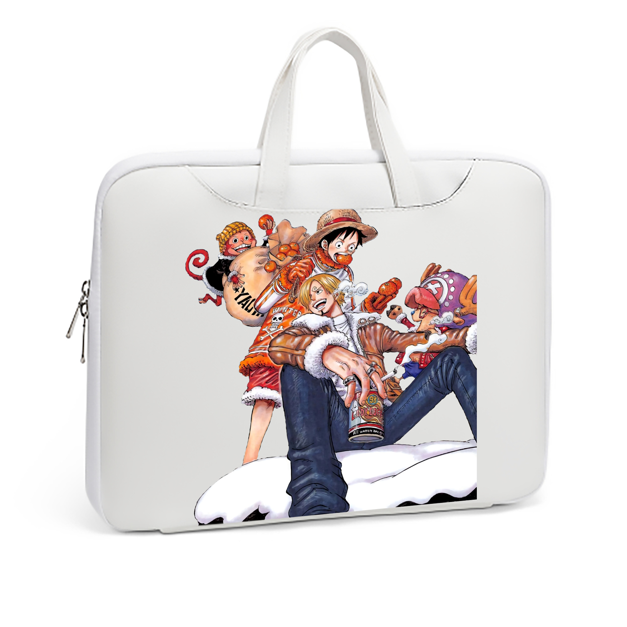 ワンピース サンジ ONE PIECE Sanji レザーラップトップバッグ　ノートパソコンケース